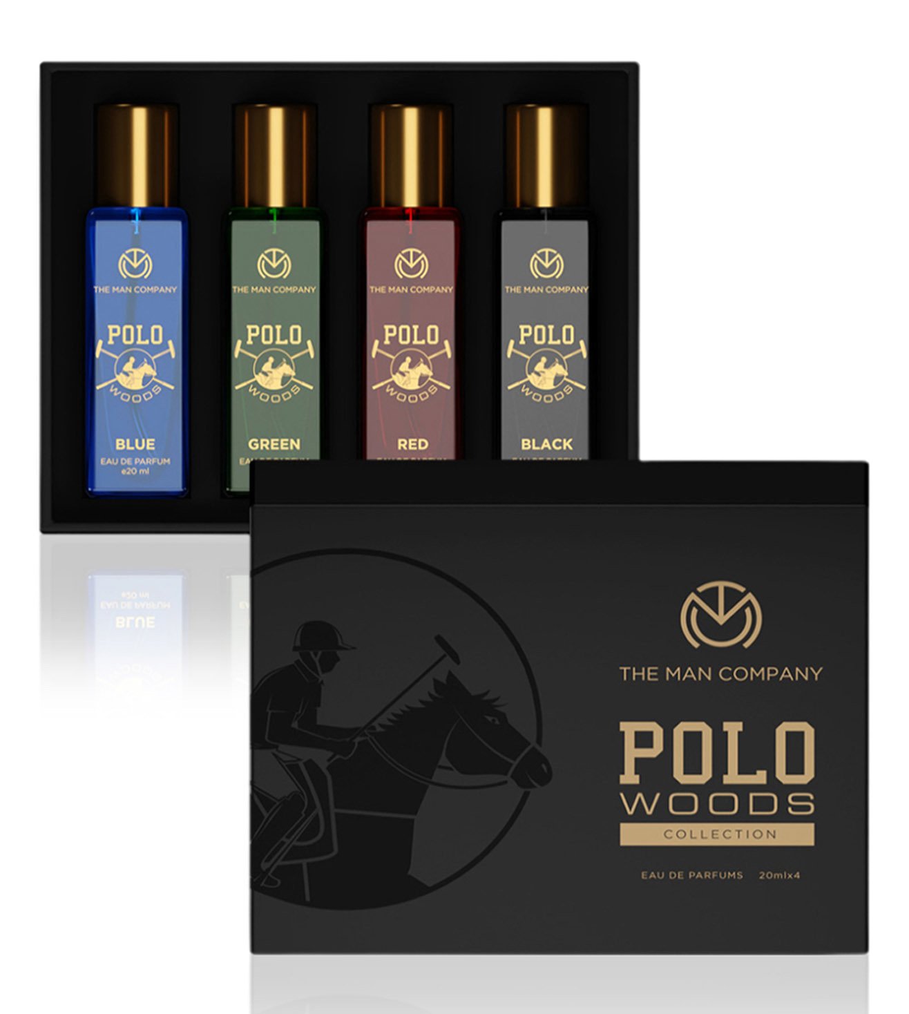 Buy The Man Company Perfume Gift Set for Men 4 * 50ml- A Gentleman's Choice  | Premium Long-Lasting Eau De Parfum & Eau De Toilette Body Spray For Men |  For Party,