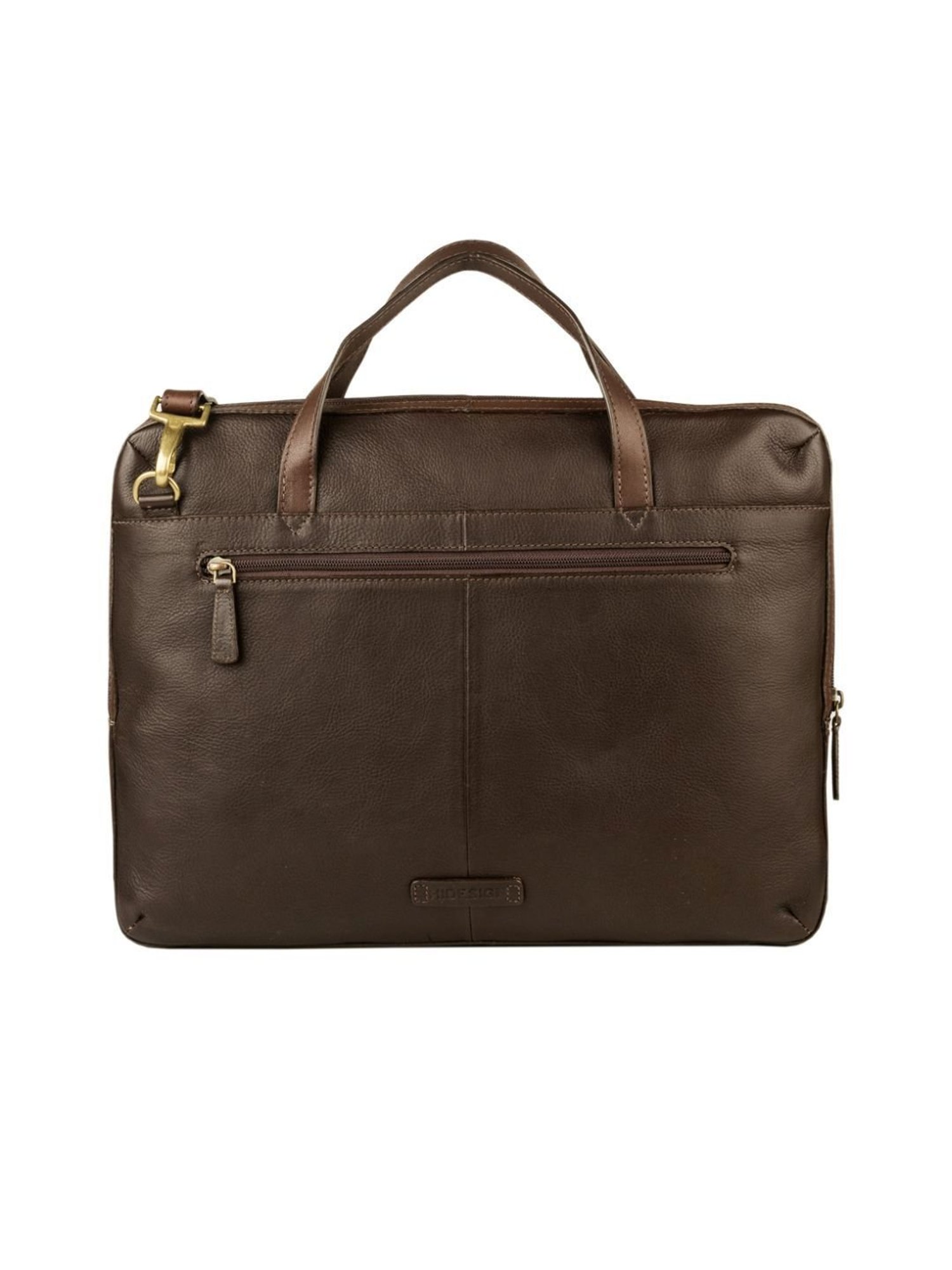 Buy Brown Whb 001 Laptop Bag Online - Hidesign