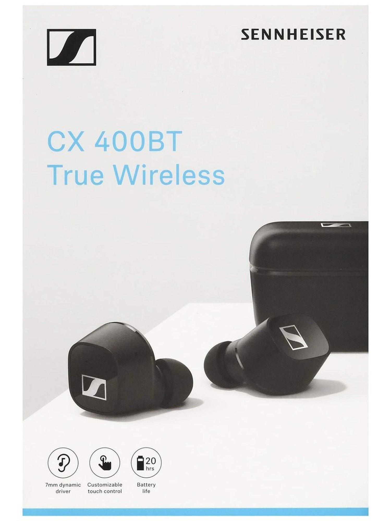 Buy Sennheiser CX 400BT True Wireless Earbuds with Charging Case