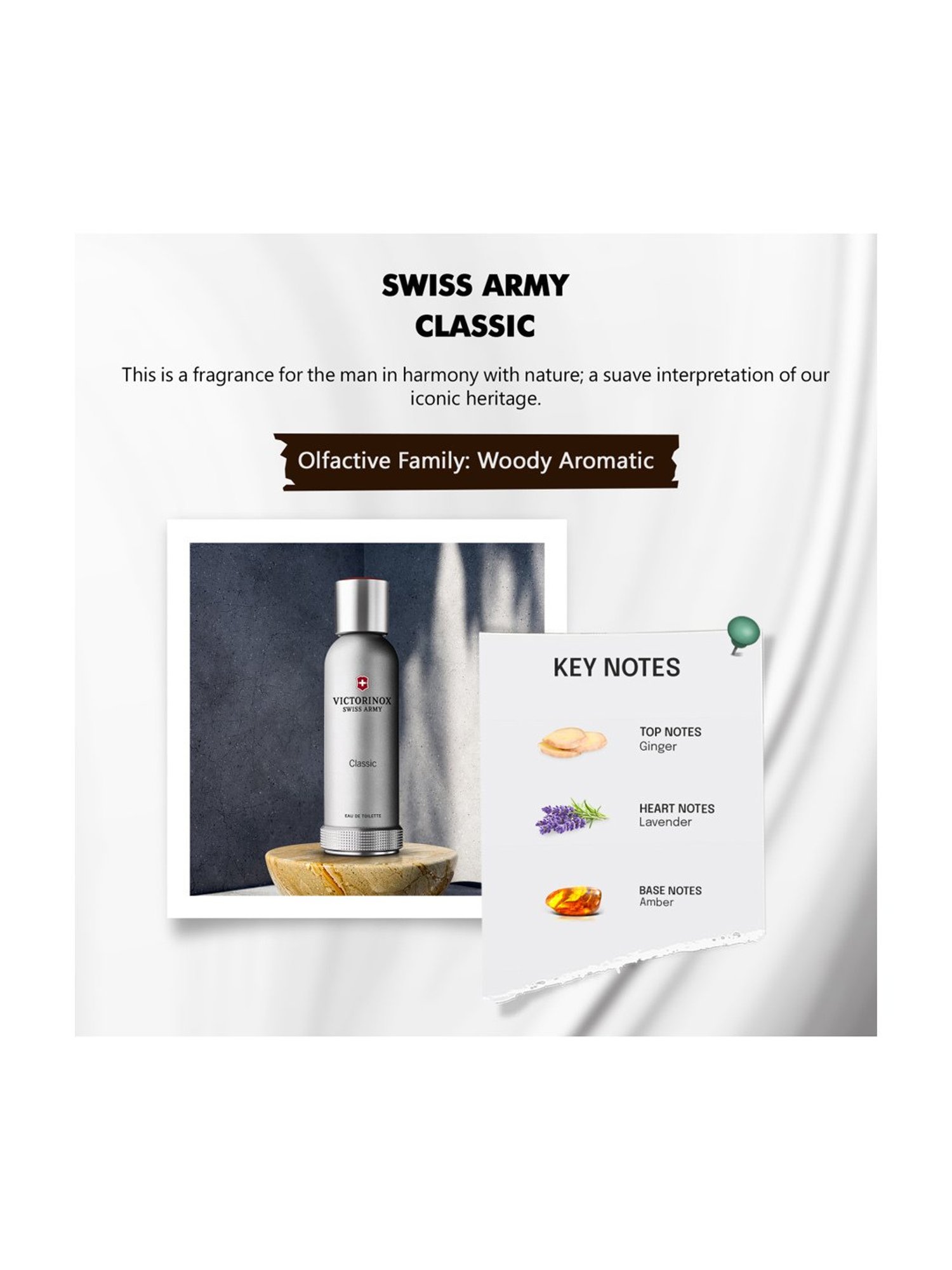 Buy Swiss Army Classic M Eau de Toilette for Men 100 ml For Men