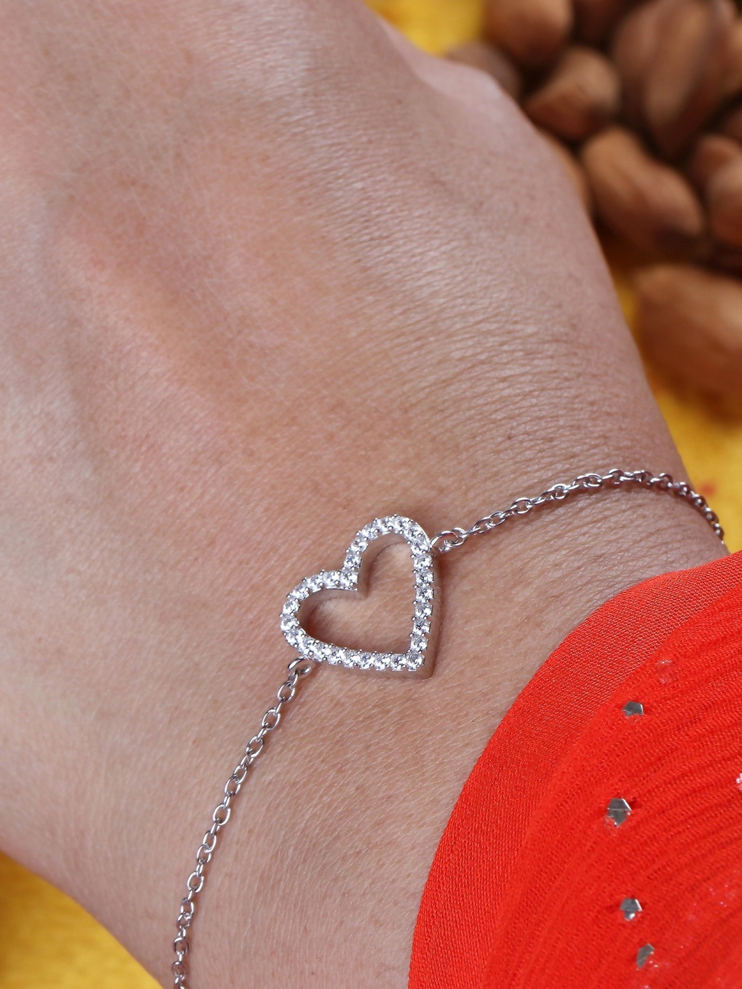Buy Heart Bracelet Online In India - Etsy India-thunohoangphong.vn