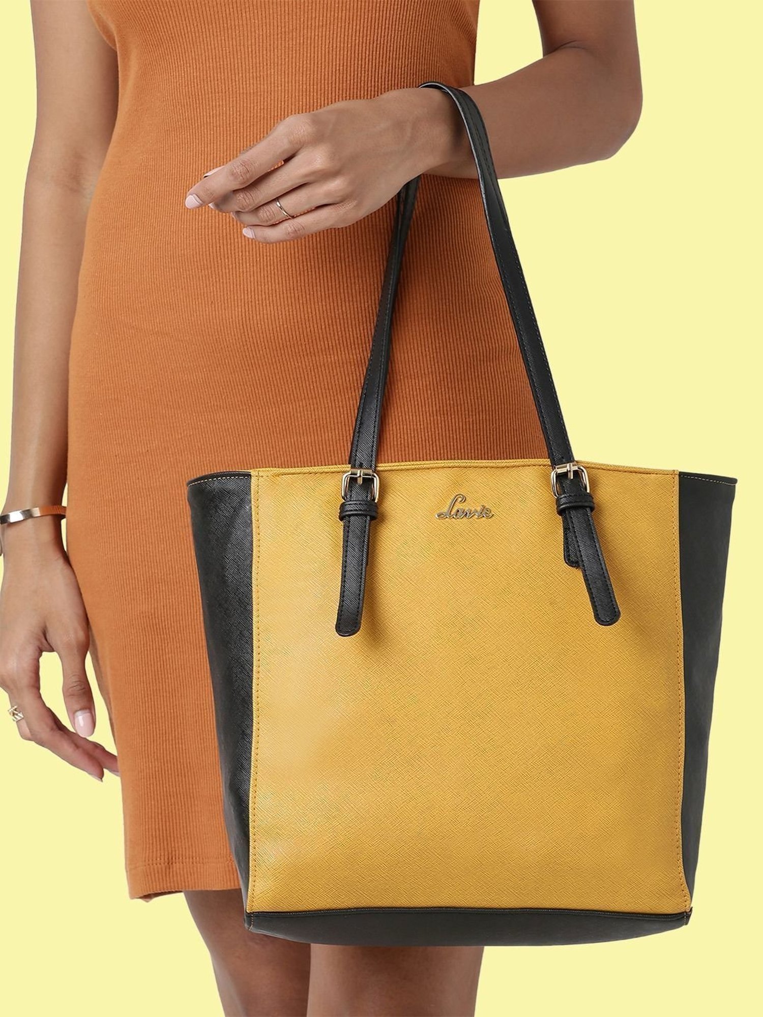 Buy Mustard Handbags for Women by Lavie Online