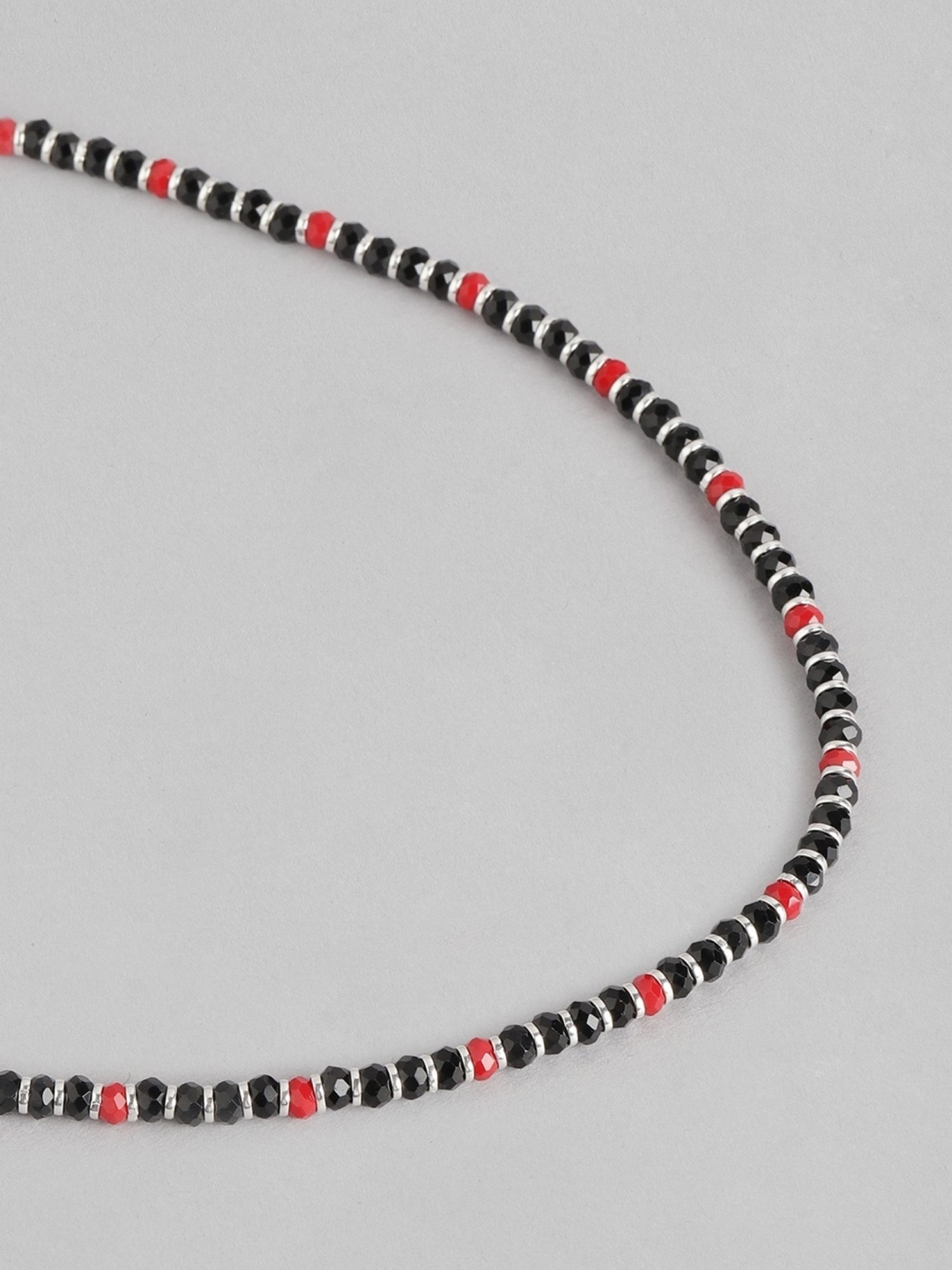 Oxidized Pendant Red-Black Beads Necklace at Rs 165/piece | Patel Colony |  Jamnagar | ID: 20015831162
