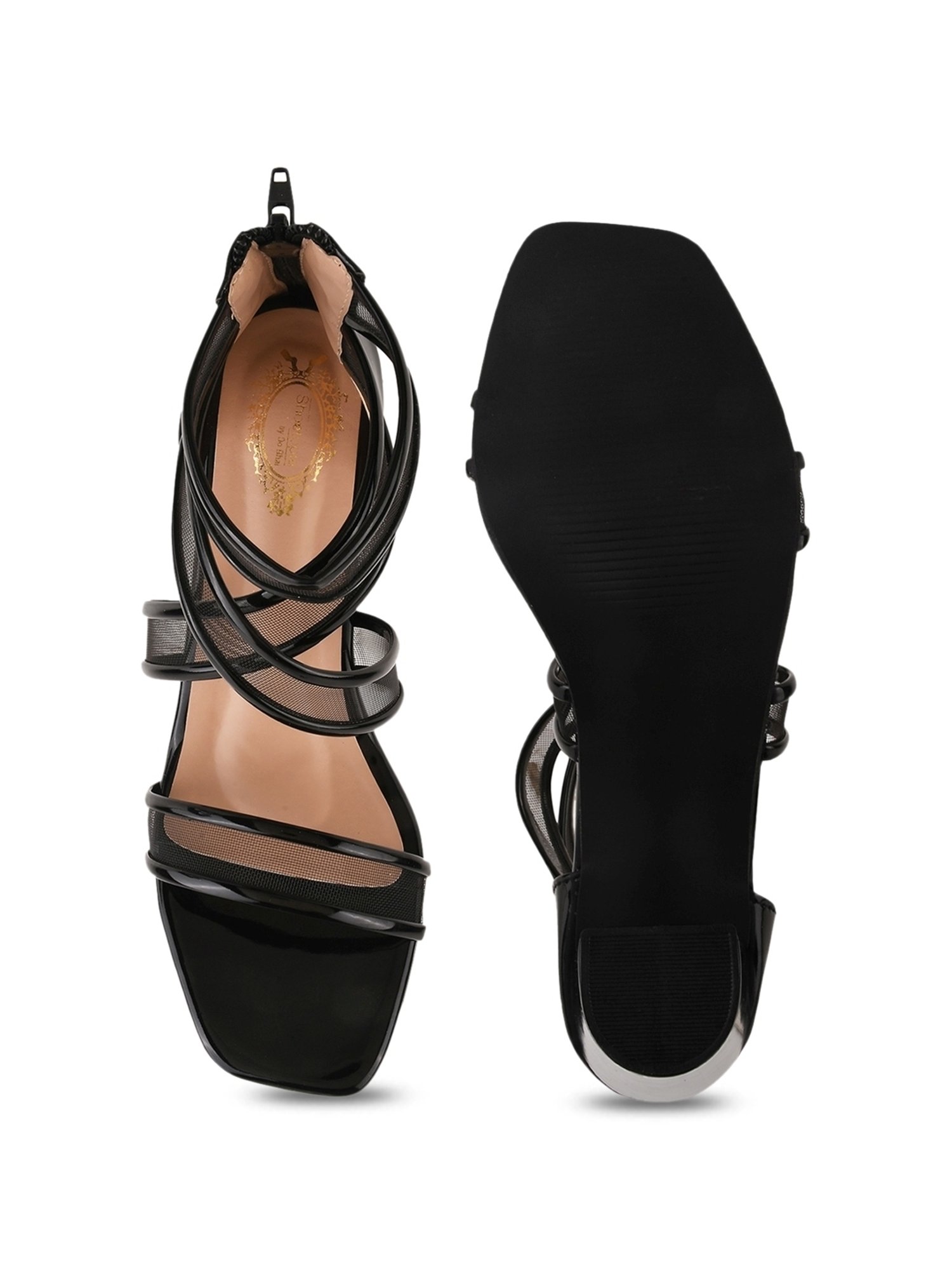 Shoetopia Women Black Solid Heels