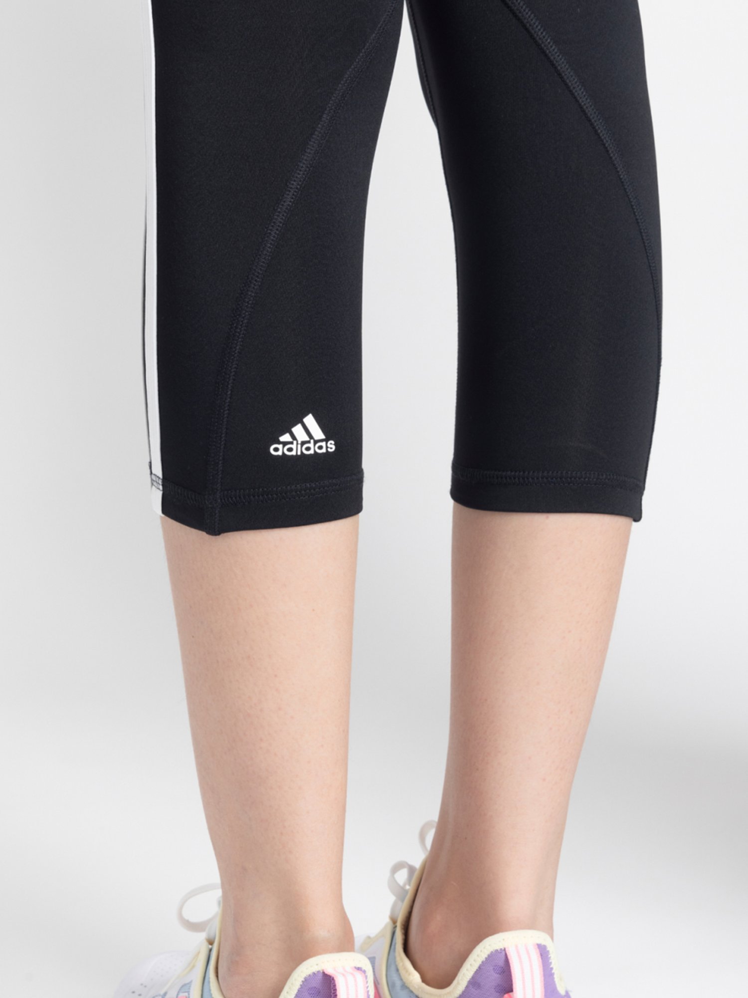 Buy adidas Black Striped Tights for Women Online @ Tata CLiQ