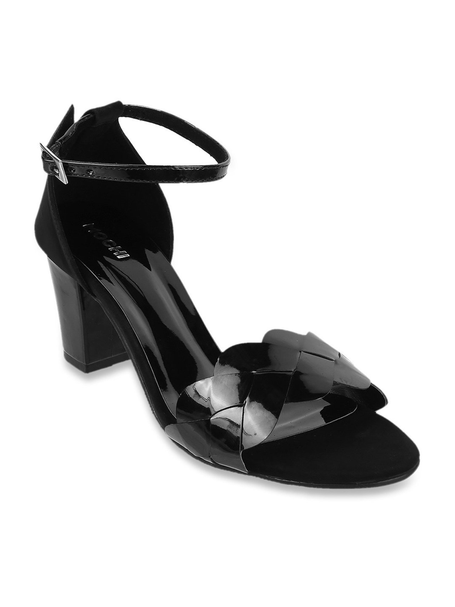 fvwitlyh Black Sandals Women Cookie-MI Block Heels 3 Inch Sandals Open Toe  Heel Wedding Homecoming Dress Shoes For Women Brides Ladies - Walmart.com