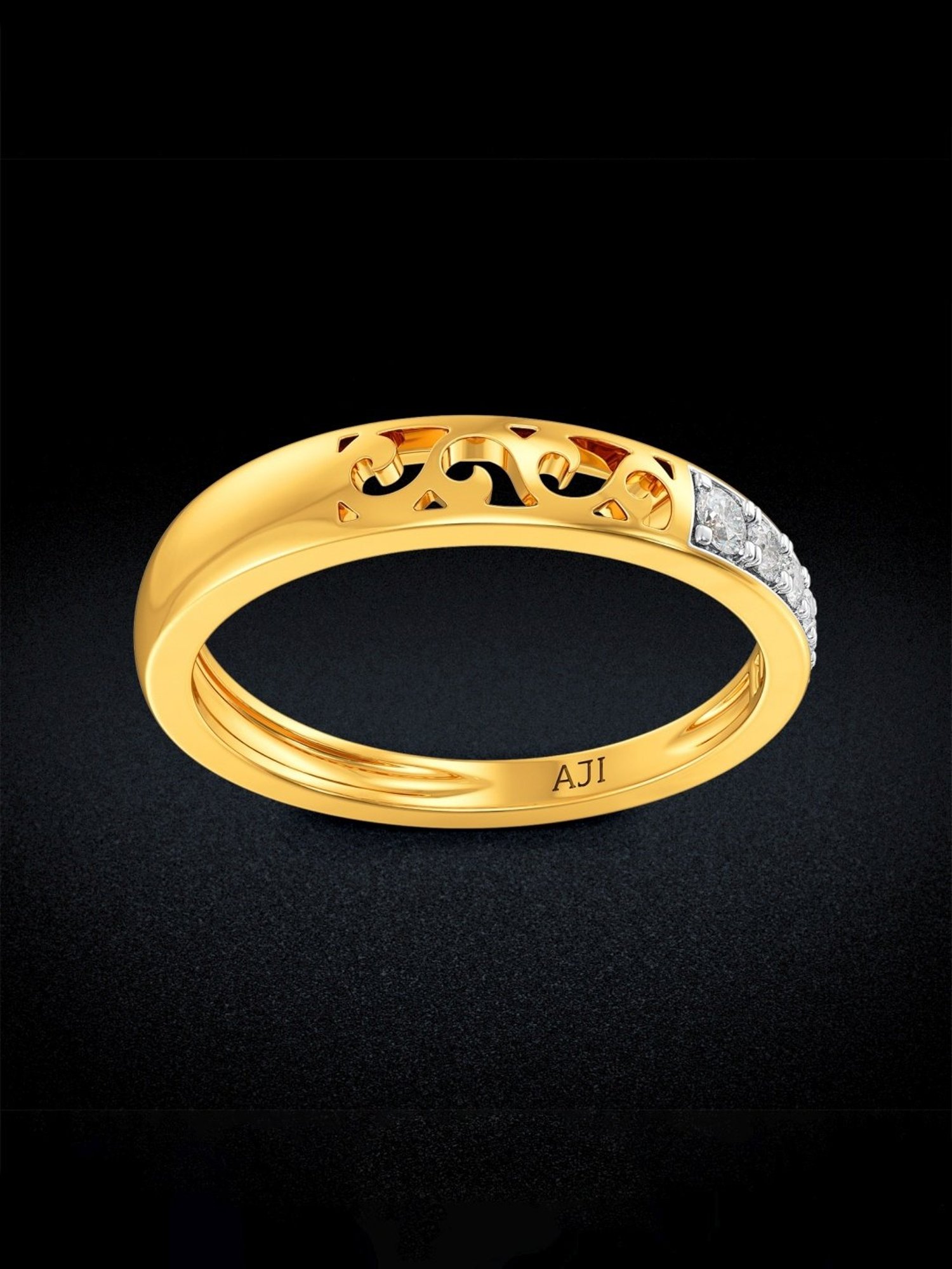 Buy Joyalukkas Unique Gold eternity Ring at Amazon.in