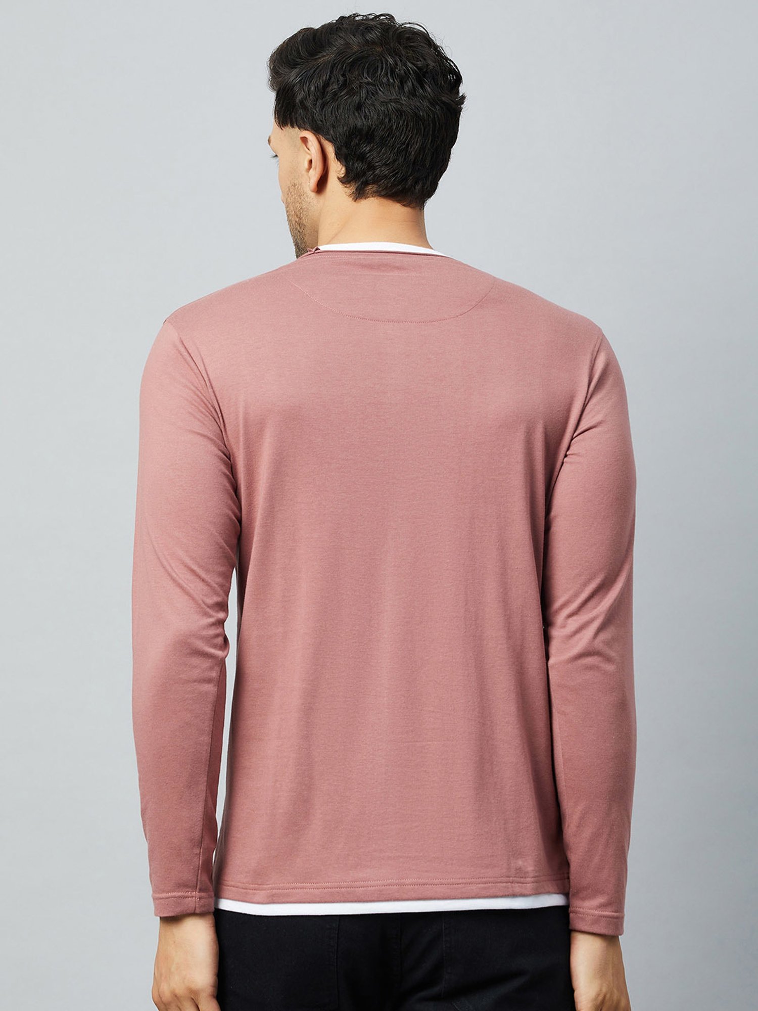 Men's Regular Fit Dusty Pink T-Shirt – Parklea Markets