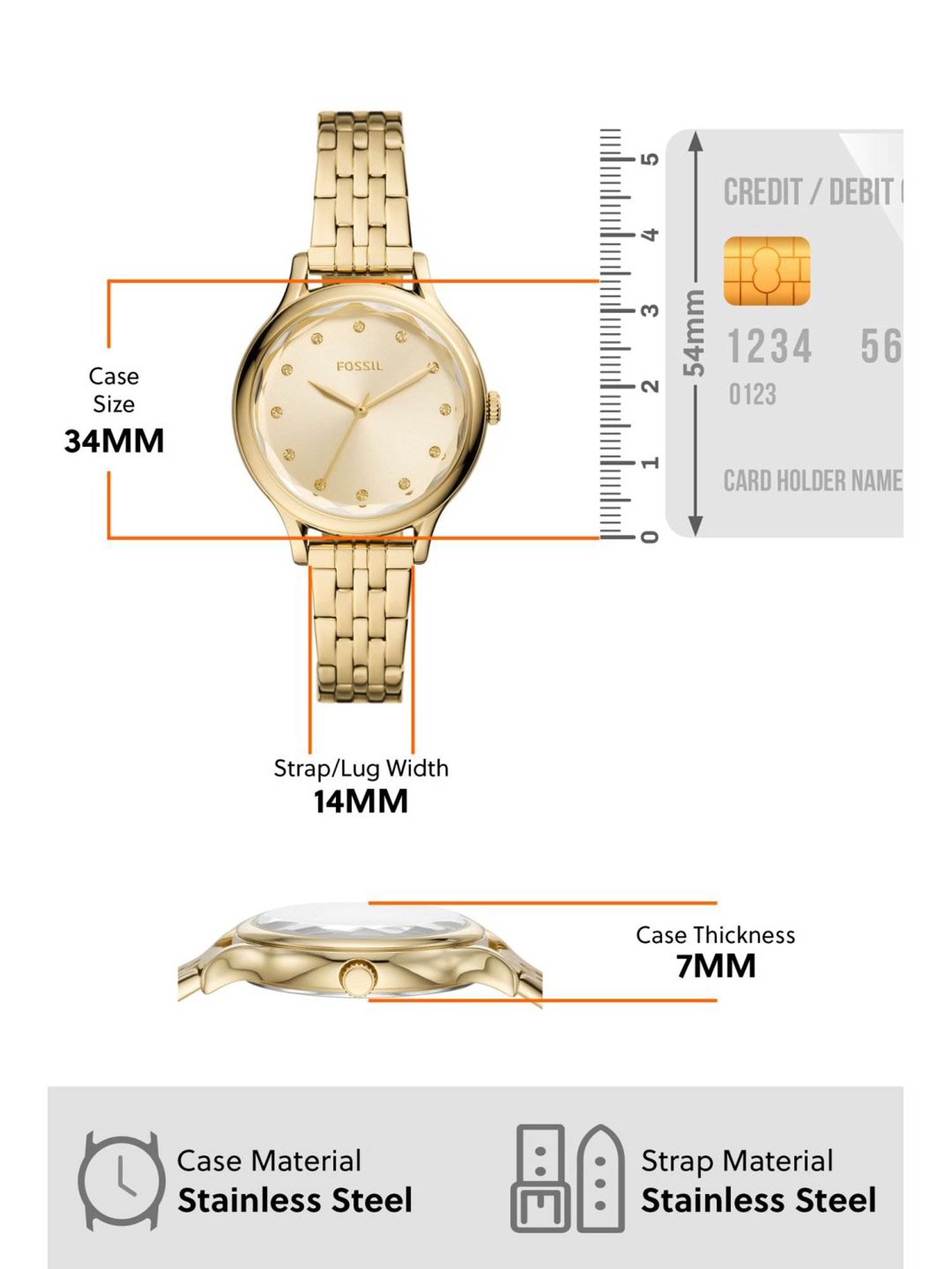 Buy Fossil BQ3863 Laney Analog Watch for Women at Best Price Tata CLiQ