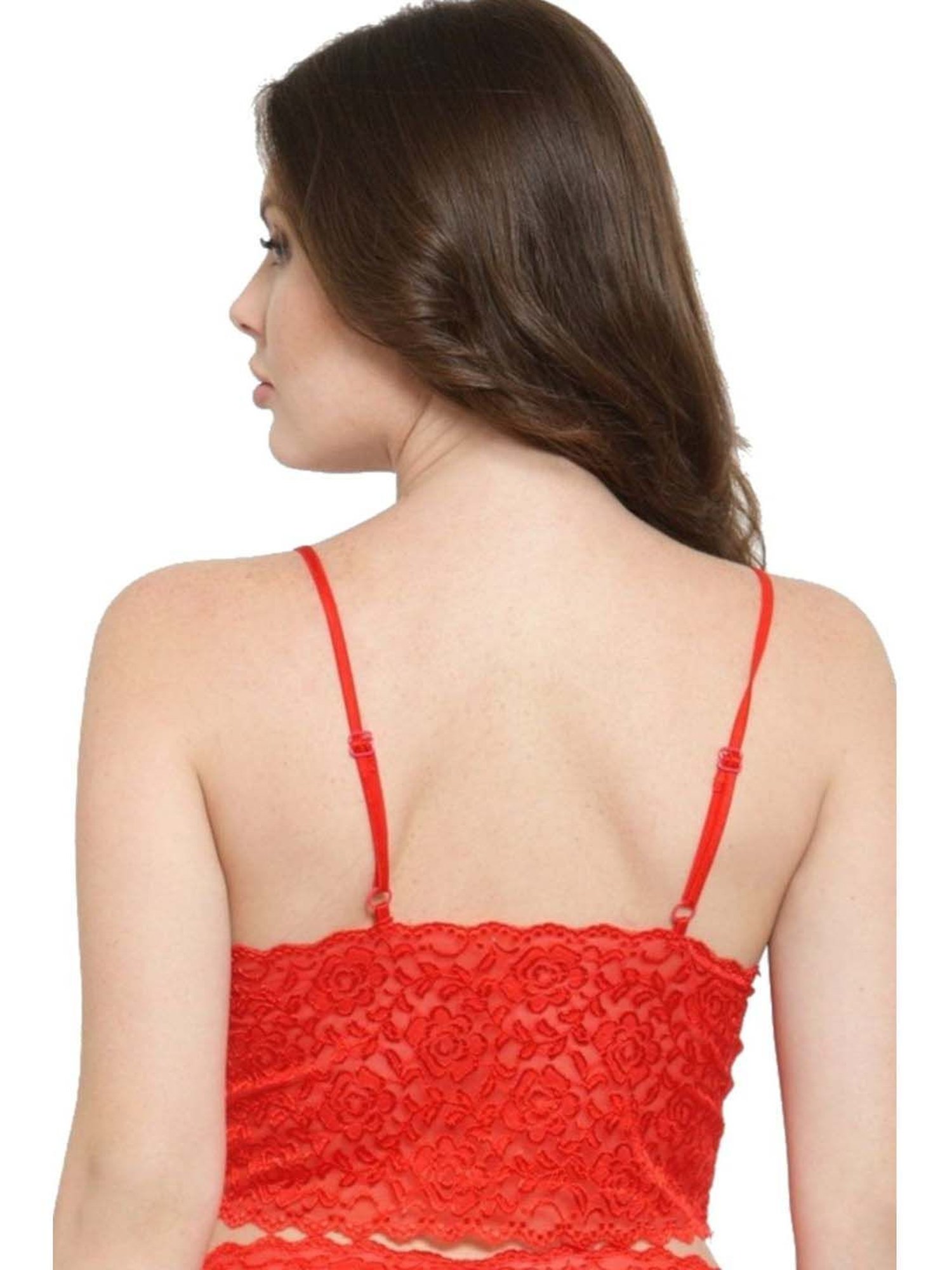 Buy online Pack Of 2 Solid Bralettes from lingerie for Women by N-gal for  ₹779 at 54% off