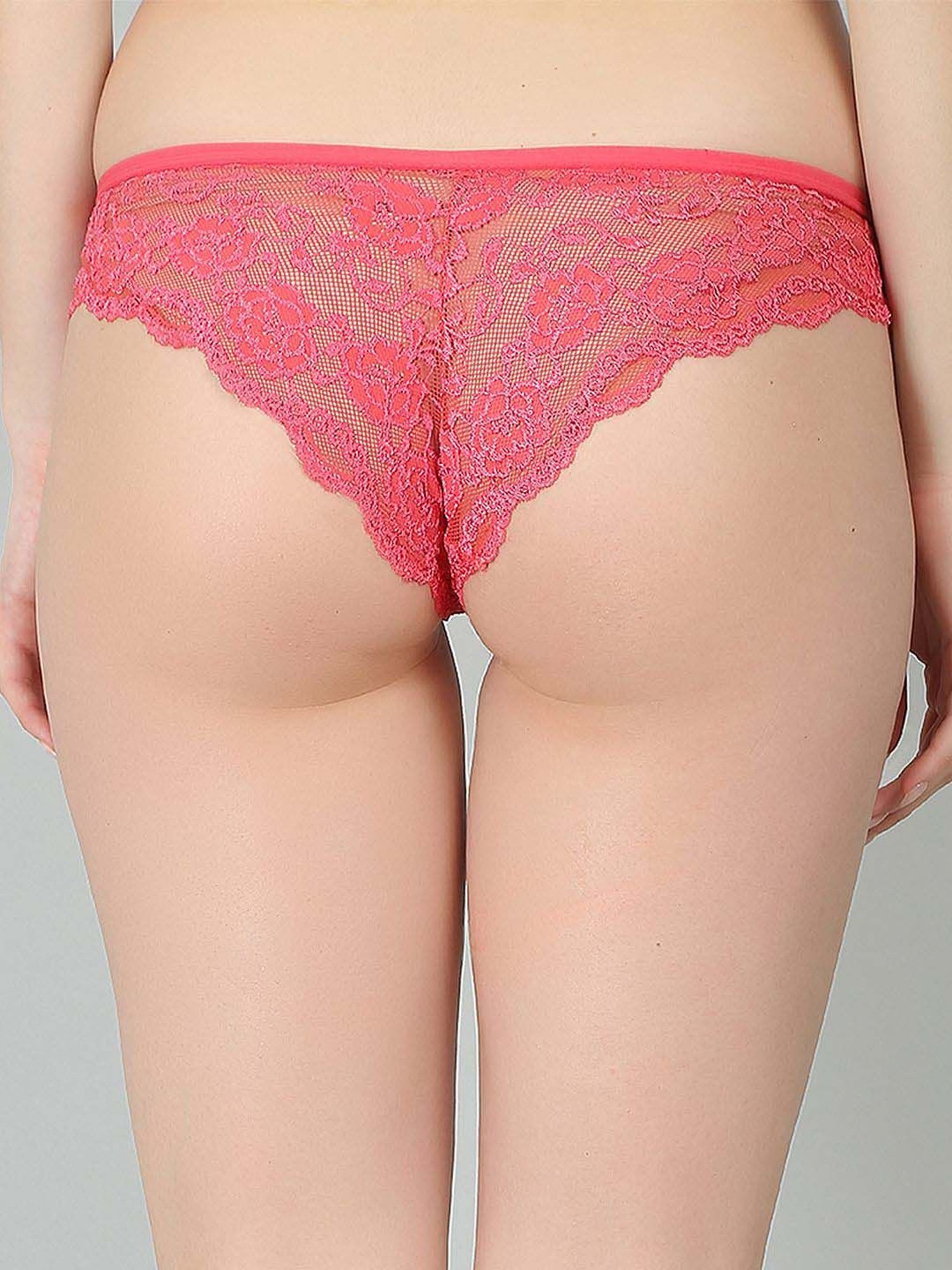 N-Gal White Lace Hipster Panty