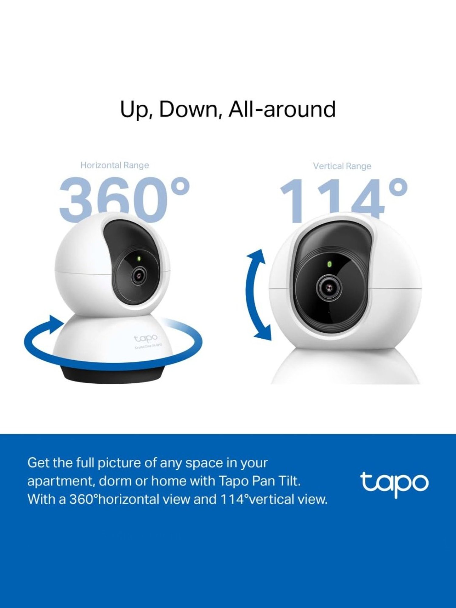 Buy TP-LINK Tapo C100 1080p Indoor Wi-Fi Security Camera Online At Best  Price @ Tata CLiQ
