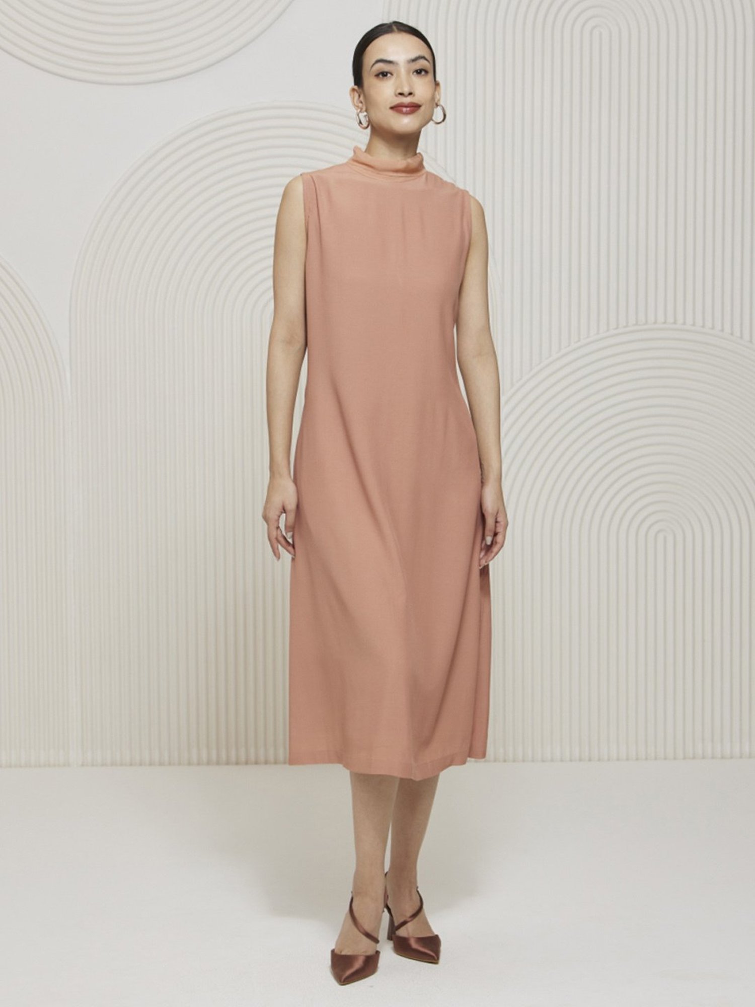 ワンピース Chantilly Midi Dress rose beige / M MP000000019657487_1348Wx2000H_