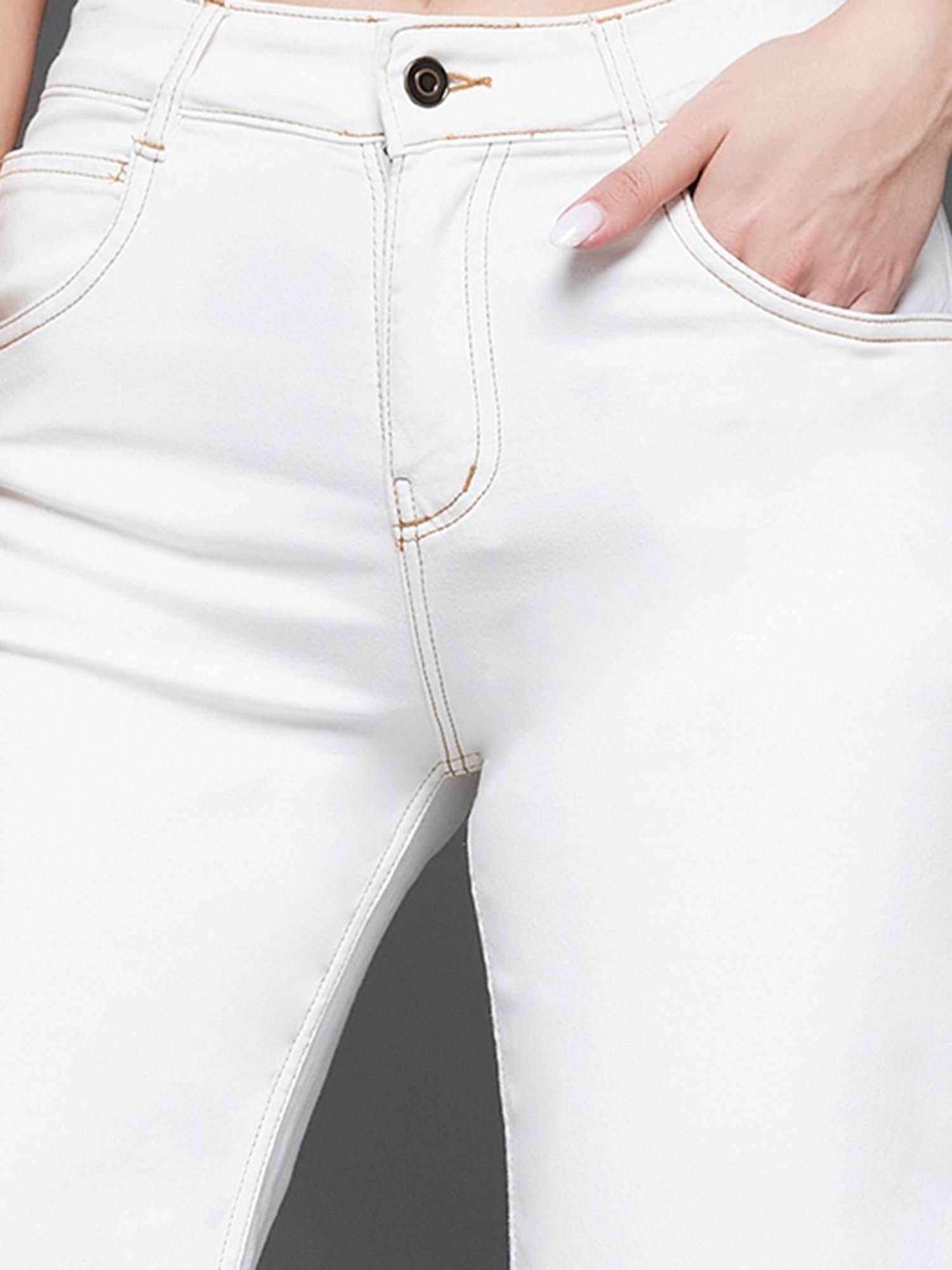 Buy White Jeans & Jeggings for Women by ALLEN SOLLY Online | Ajio.com