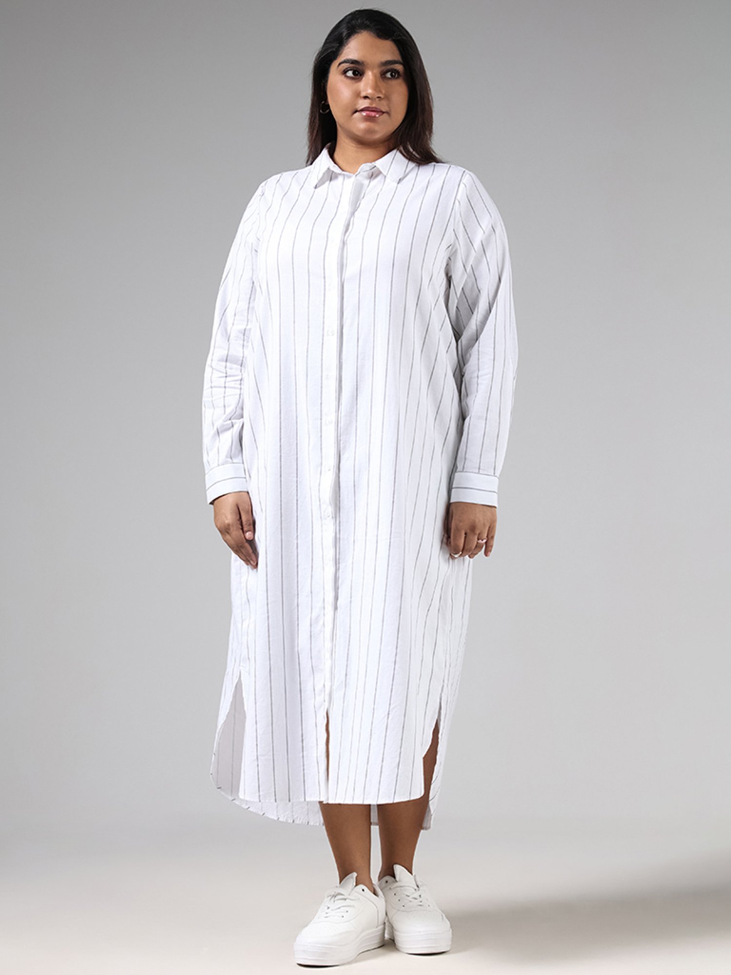 WHITE SHIRT DRESS – Teestylishsa