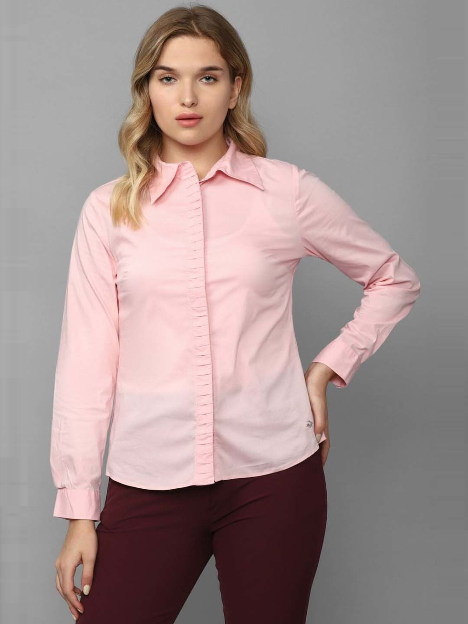 Allen solly formal shirts for cheap ladies