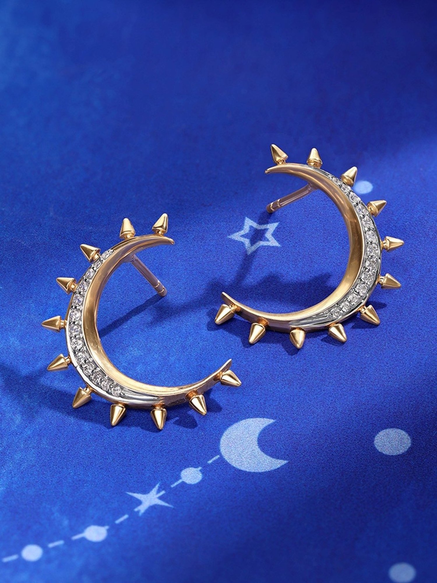 Blue Moon Earrings – Girls Crew