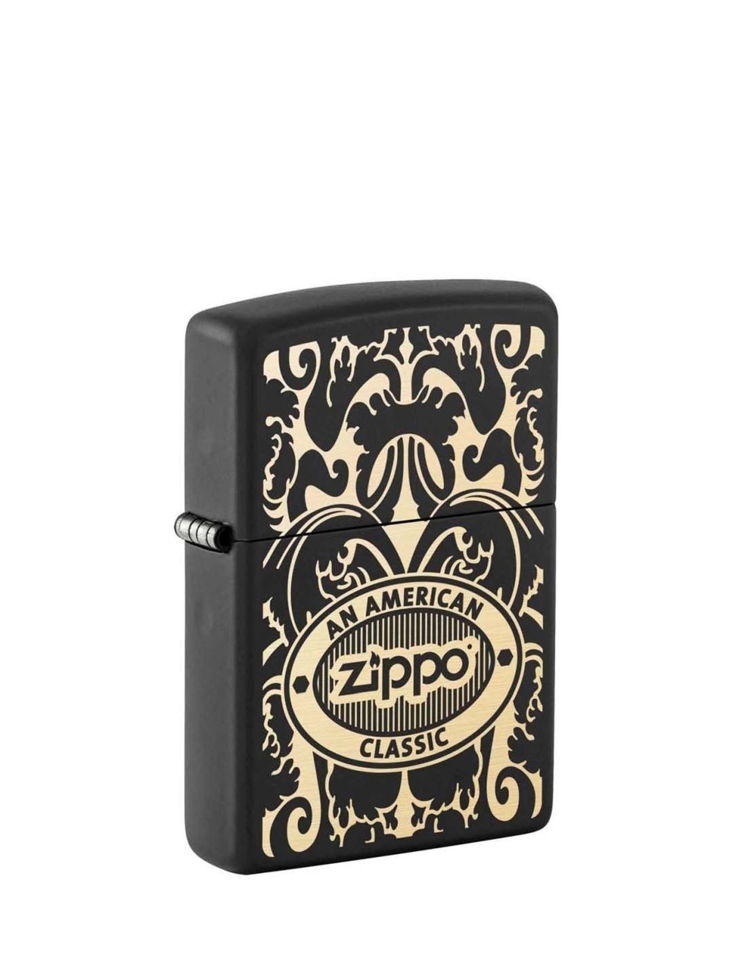 Buy Zippo Black Brass American Classic Pocket Lighter at Best 