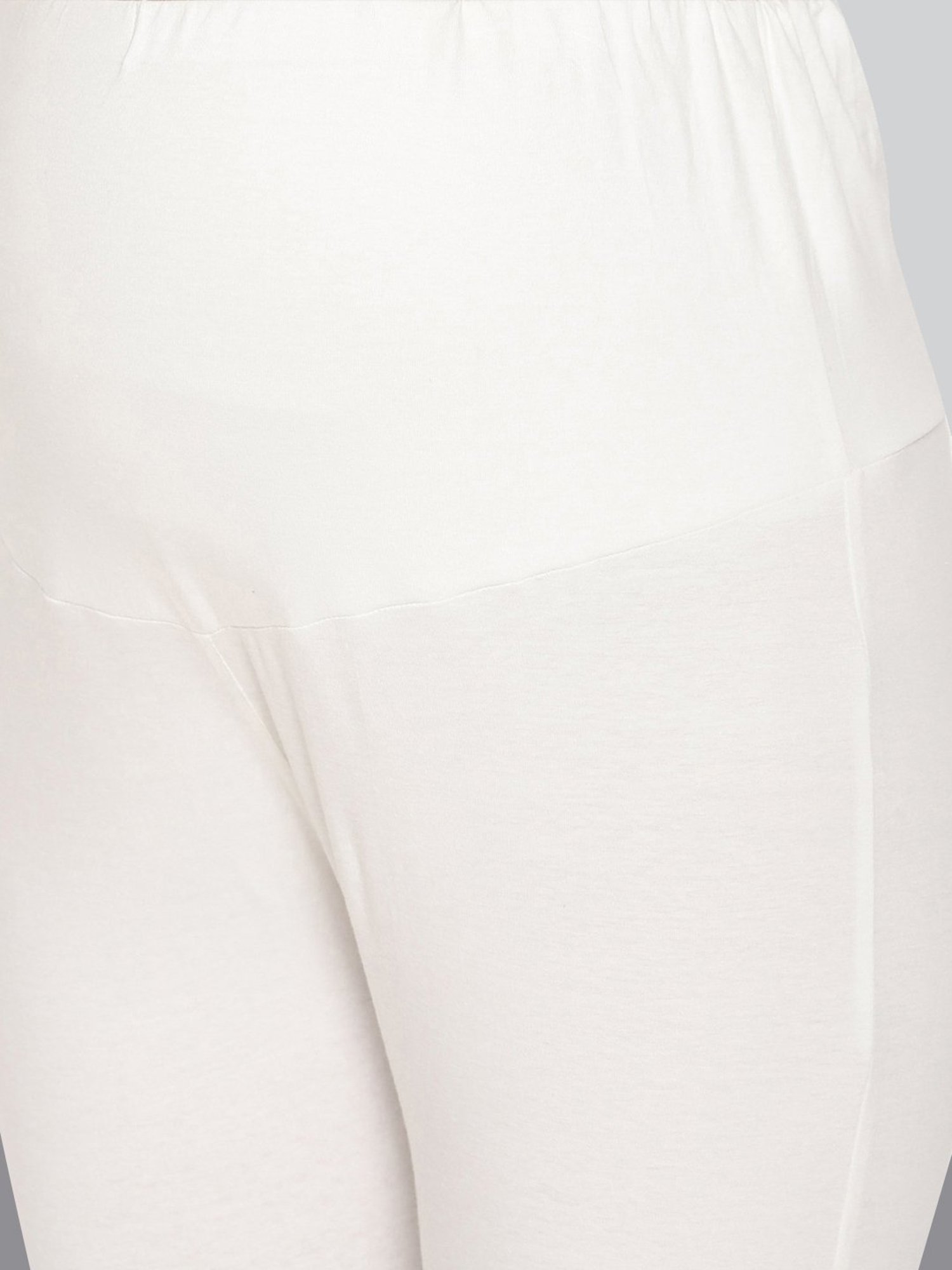 Buy Lyra White Cotton Overbelly Maternity Leggings for Women Online @ Tata  CLiQ