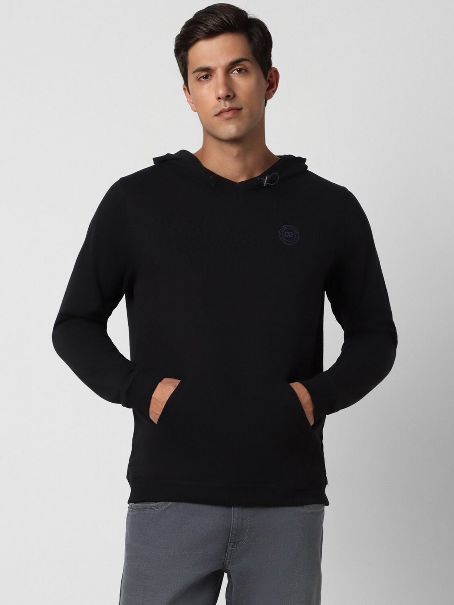 Peter england sweatshirt black hot sale