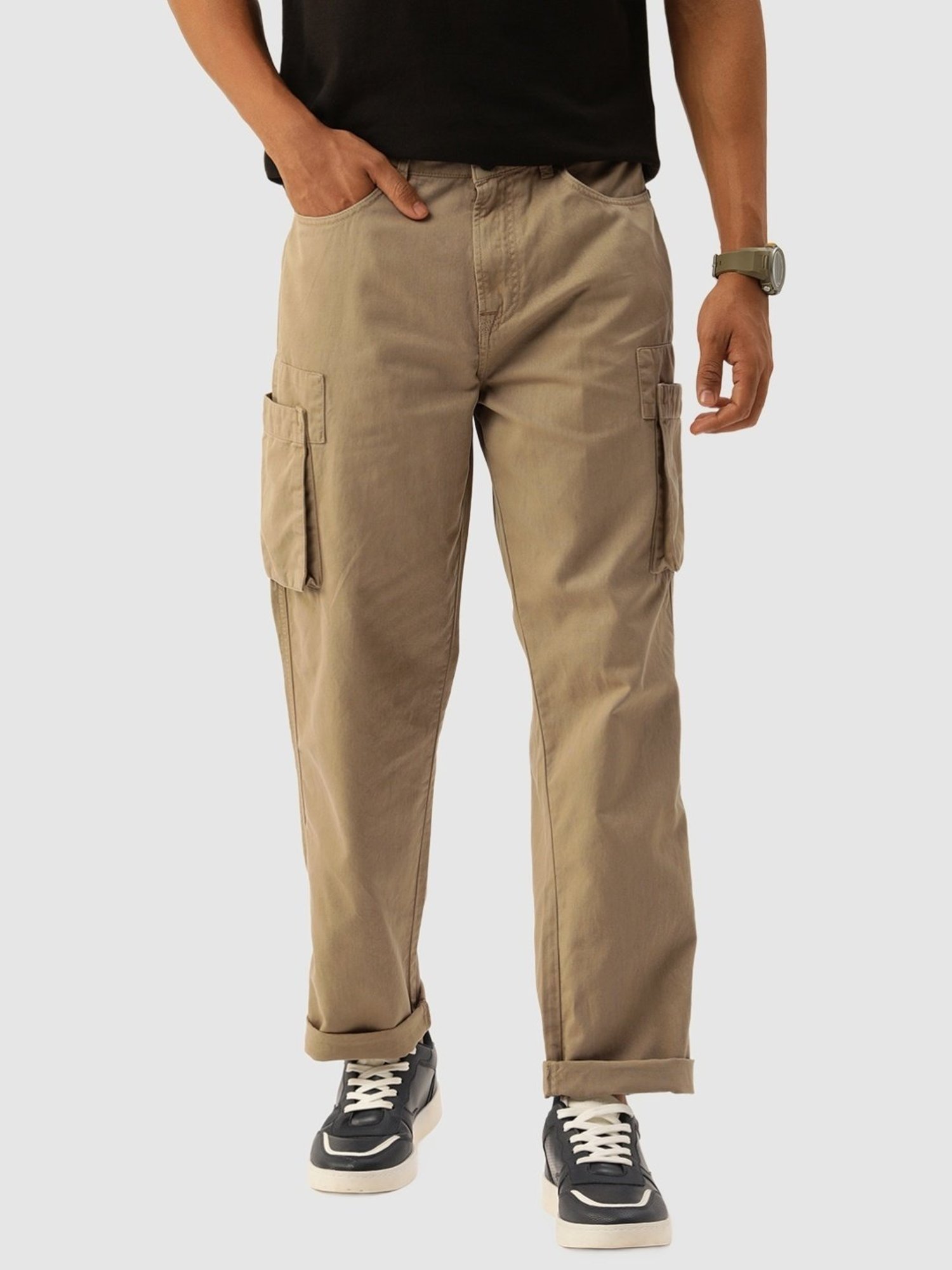 Buy Chocolate Brown Trousers & Pants for Men by Bene Kleed Online