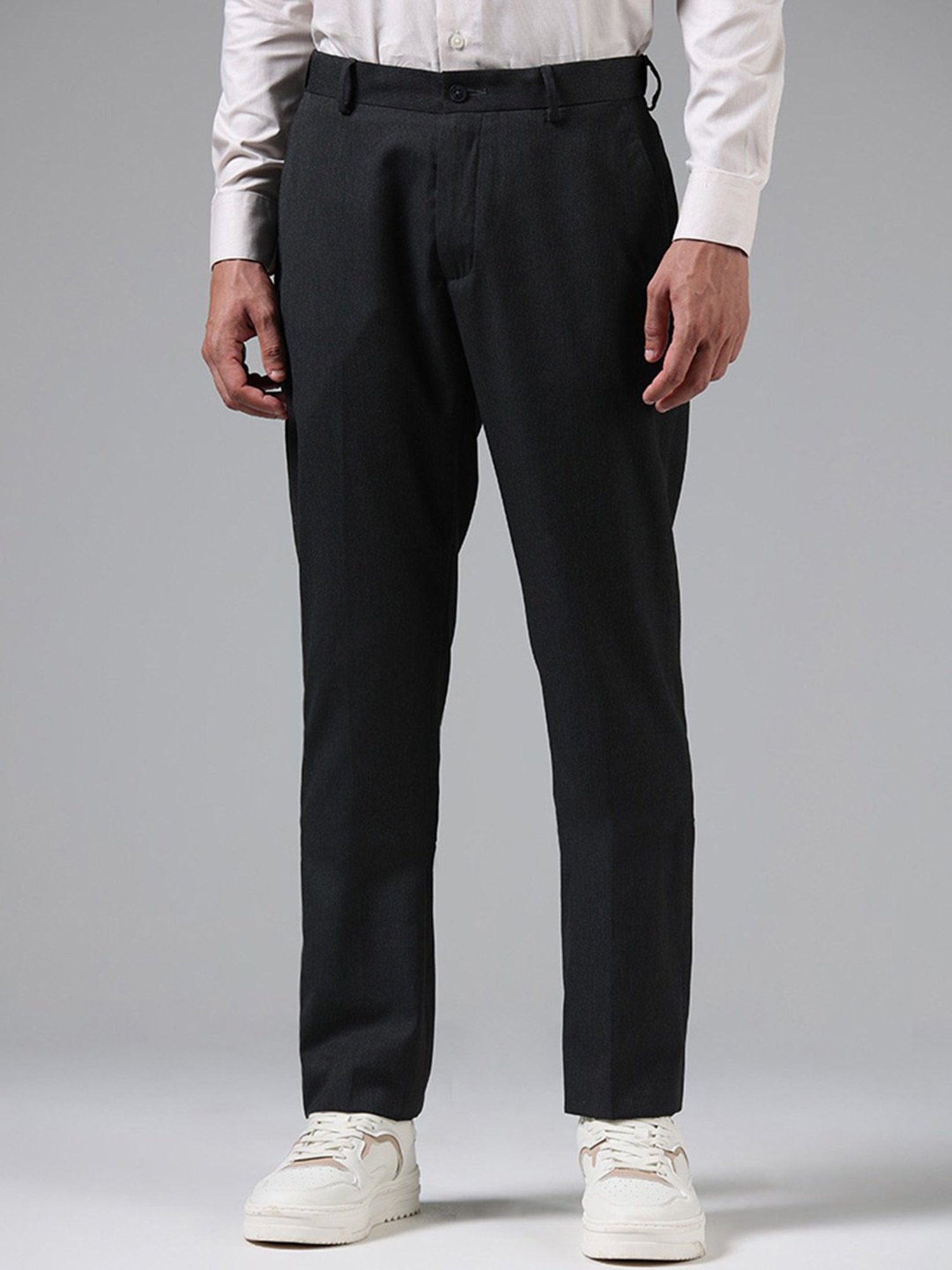 Double Belt High Waisted Trousers | Women's Pants | STAKHAUS
