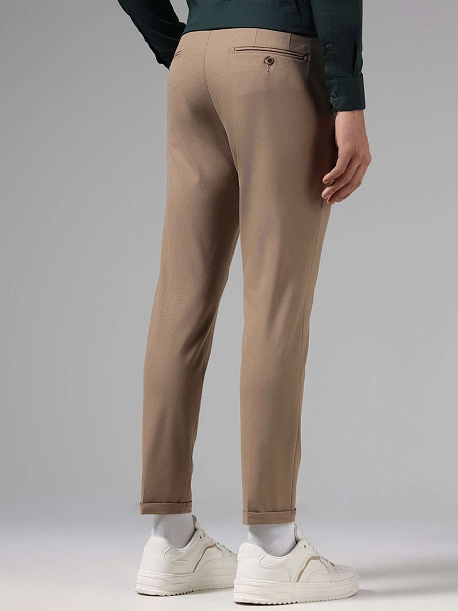 Buy Max Men's Regular Pants (TFCKBFS2101CT_Grey_40) at Amazon.in