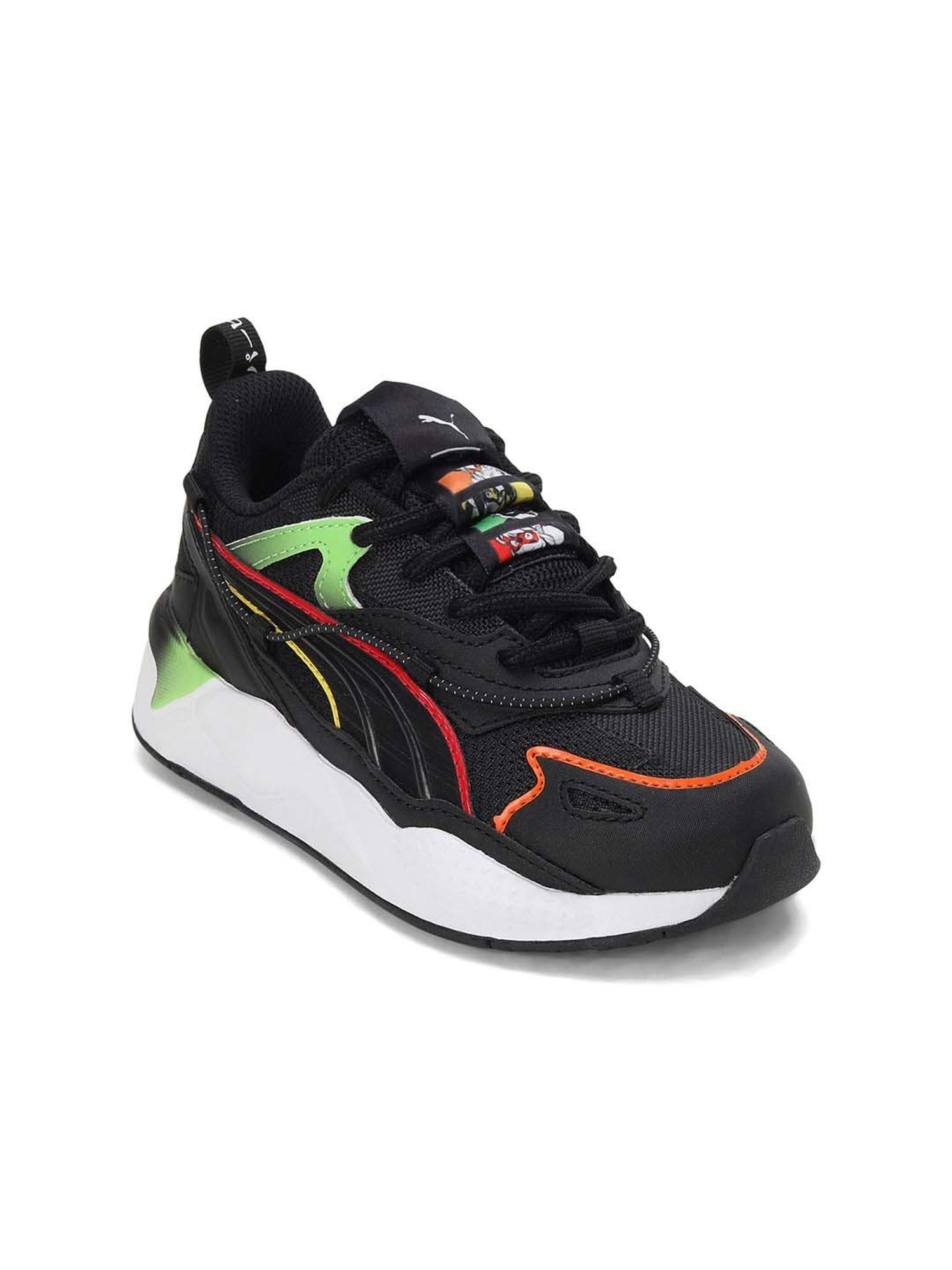 Puma Kids MIRACULOUS RS-X Efekt Black & Red Casual Sneakers