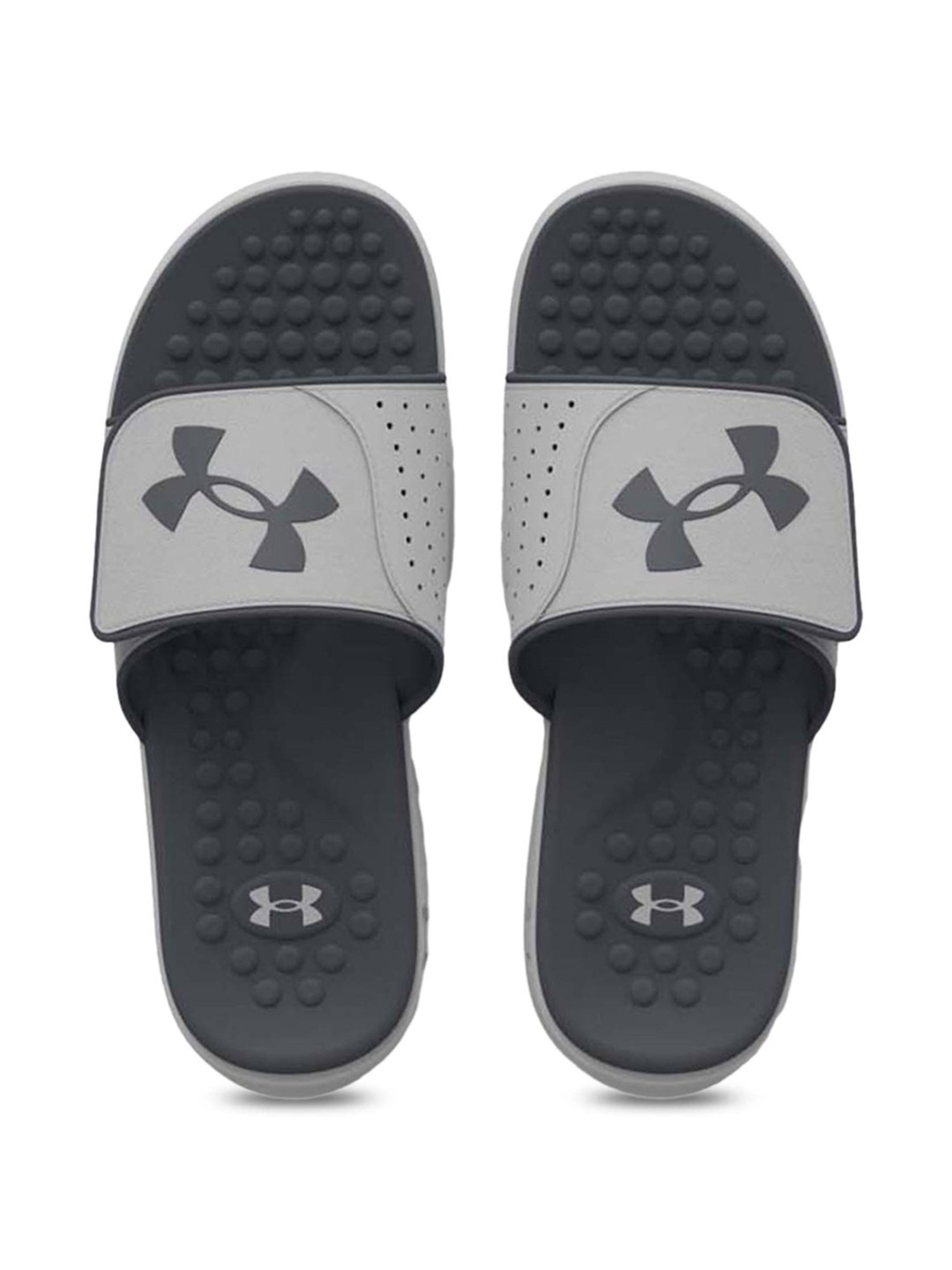 Buy Under Armour Men s Ignite Pro Grey Slides for Men at Best