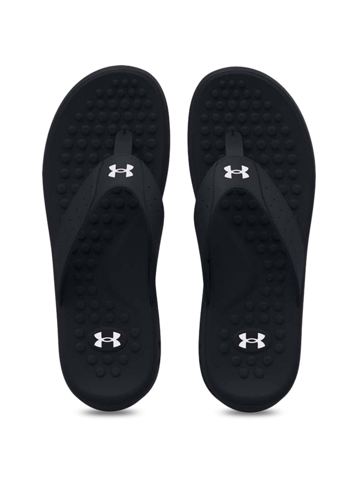 Buy Under Armour Men s Ignite Pro Black Flip Flops for Men at Best