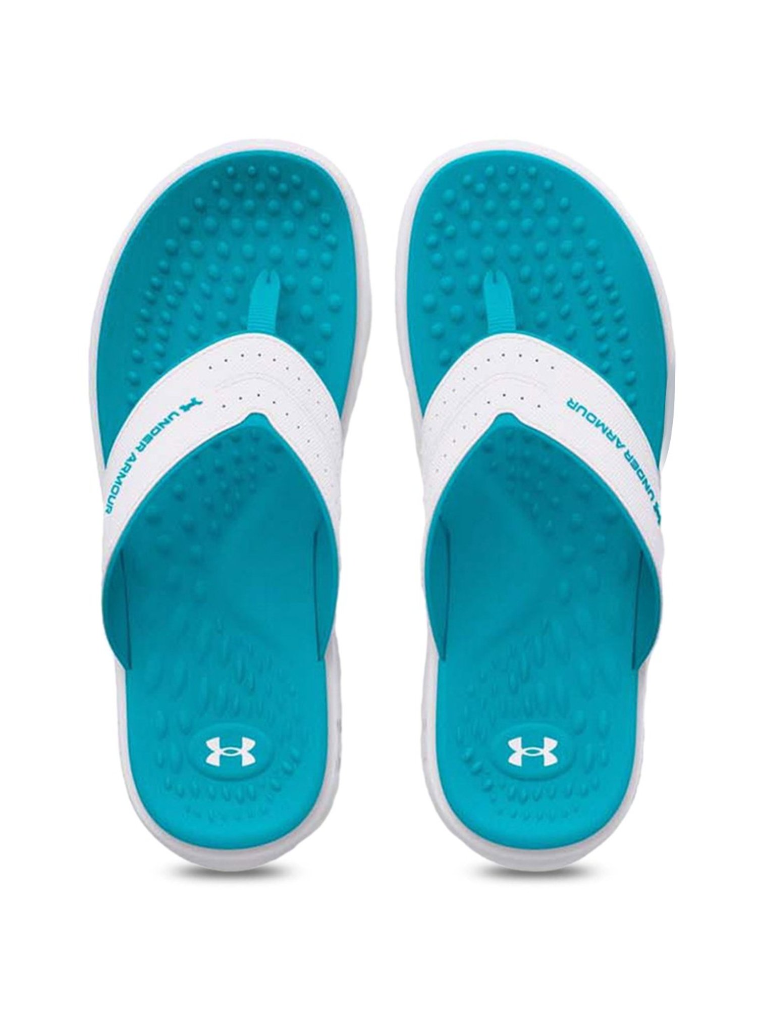 Buy Under Armour Women s Ignite Pro White Flip Flops for Men at