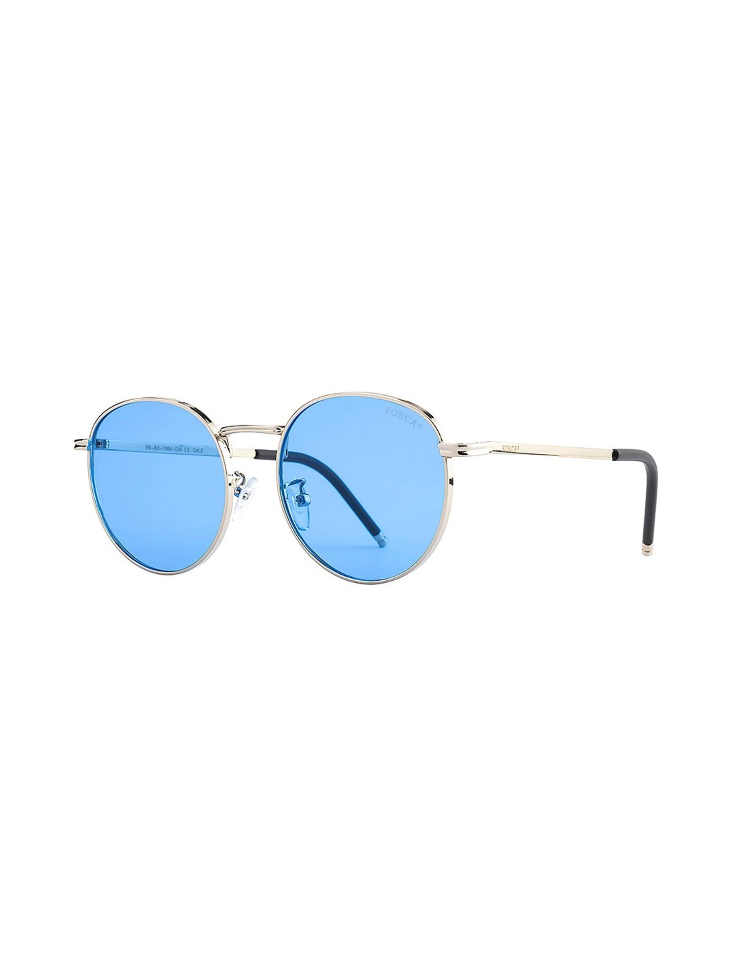 Unisex metal oval rounded classic sunglasses B3-WL99015 - City Sunglass