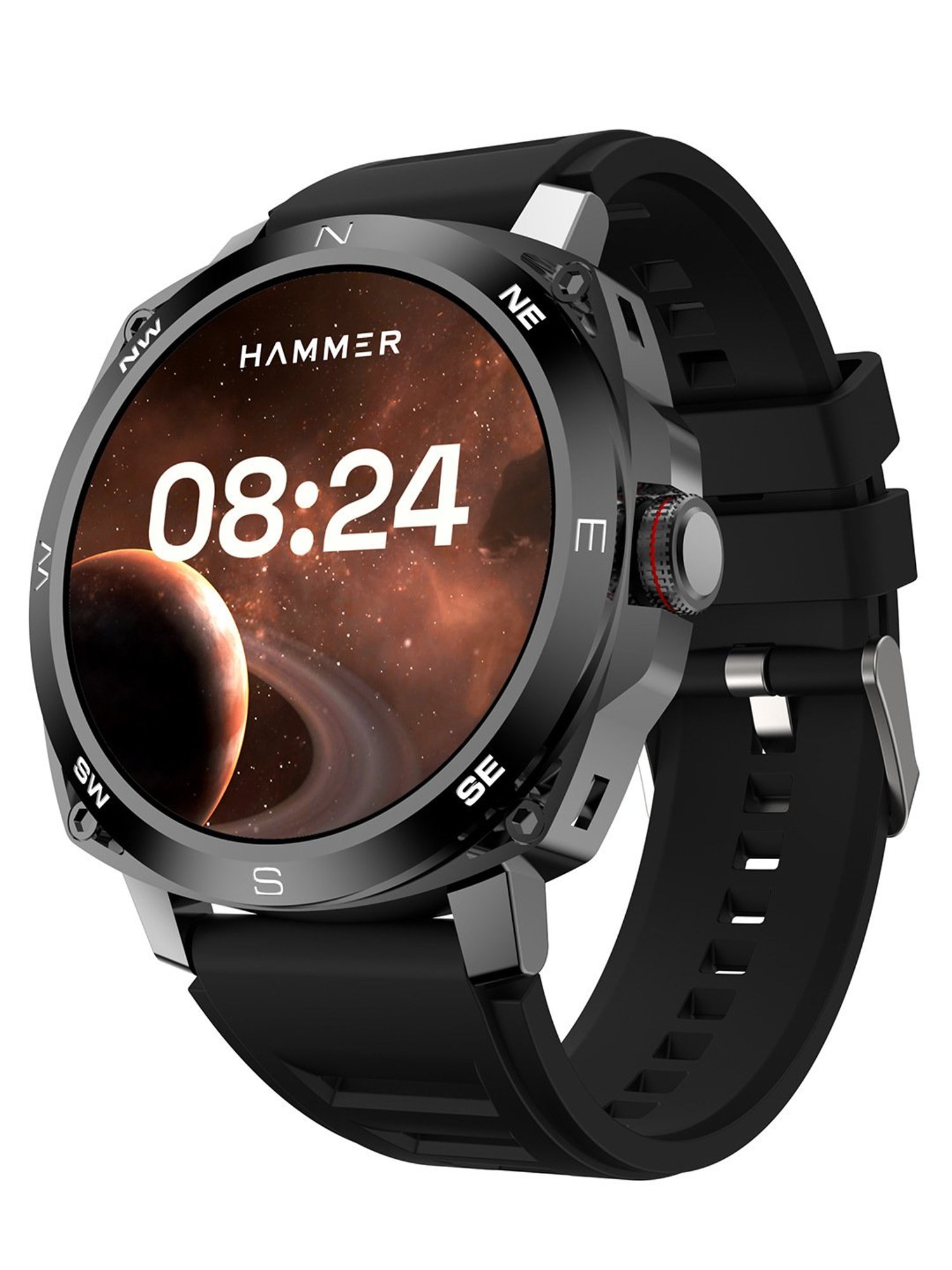 Buy Hammer Fit Pro 1.43 inch AMOLED Display Smartwatch (Black) Online At  Best Price @ Tata CLiQ