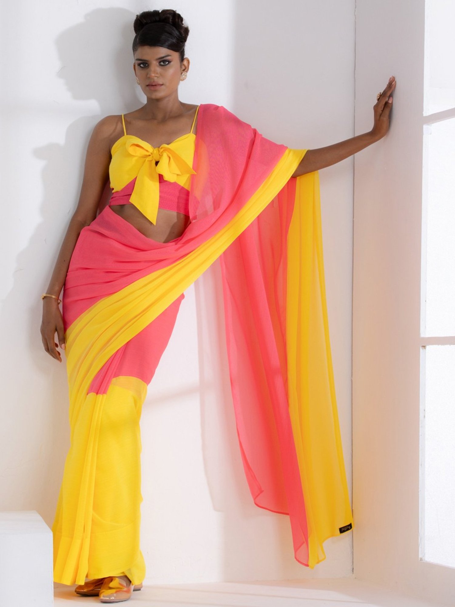 Wedding Wear Banarasi Soft Lichi Silk Yellow Saree for Haldi Function,  Designer Saree With Blouse for Women, Jacquard Saree With Zari Border - Etsy