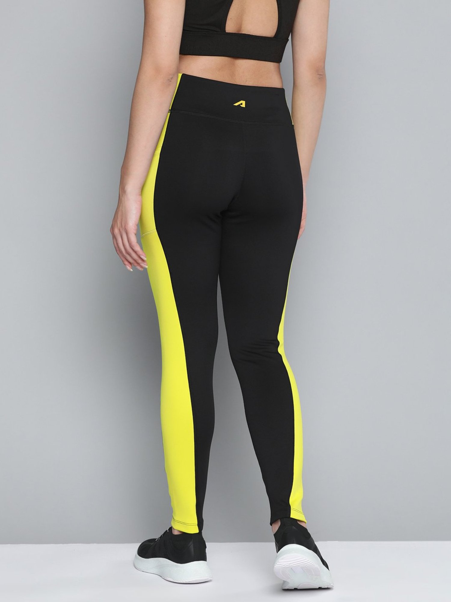 Shop DKNY Women Lime Solid Fitted Leggings | ICONIC INDIA – Iconic India