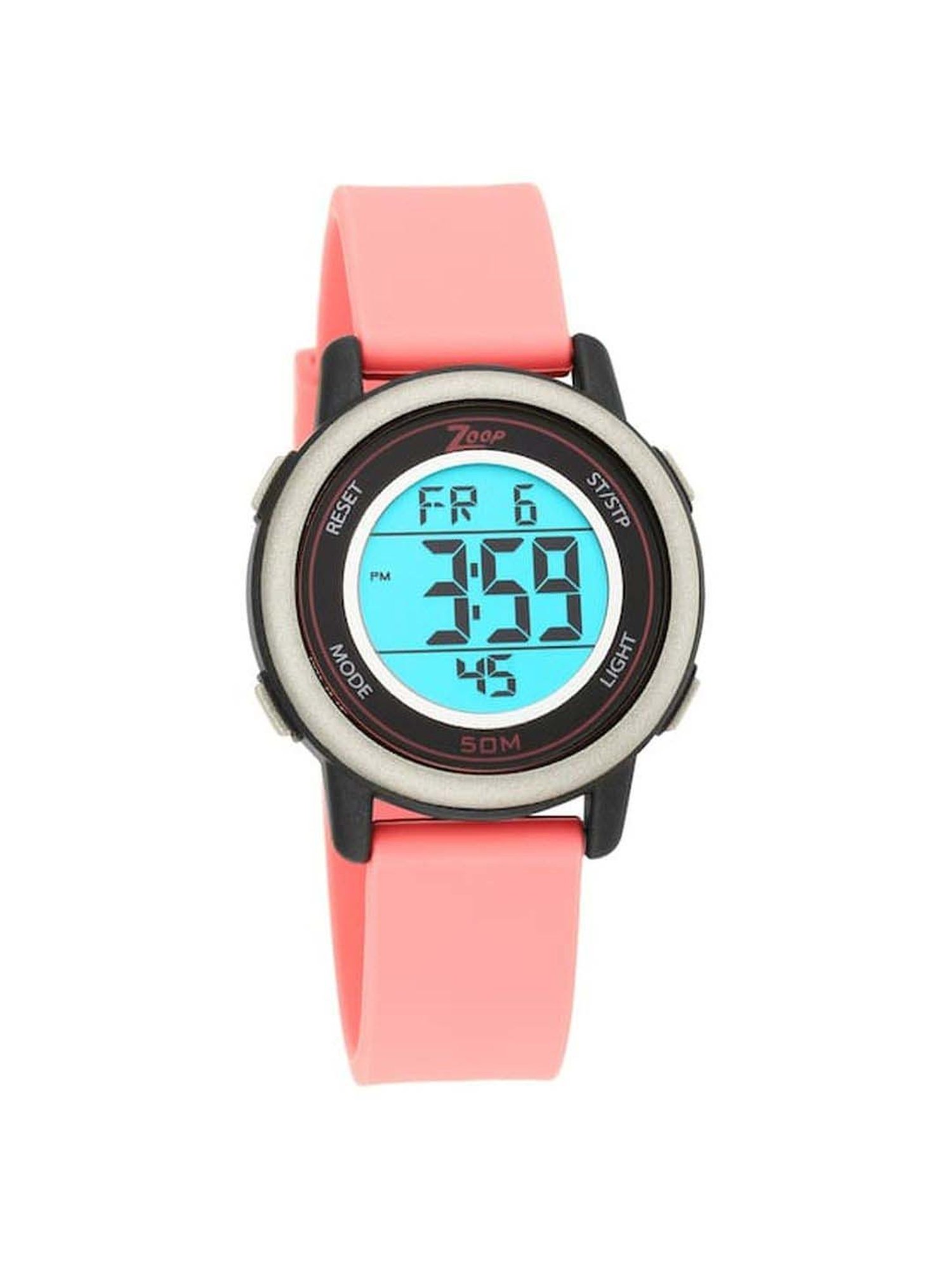 Buy ZOOP Boys 34 mm Zoop Glow Black Dial Silicone Digital Watch -  NP16015PP02 | Shoppers Stop