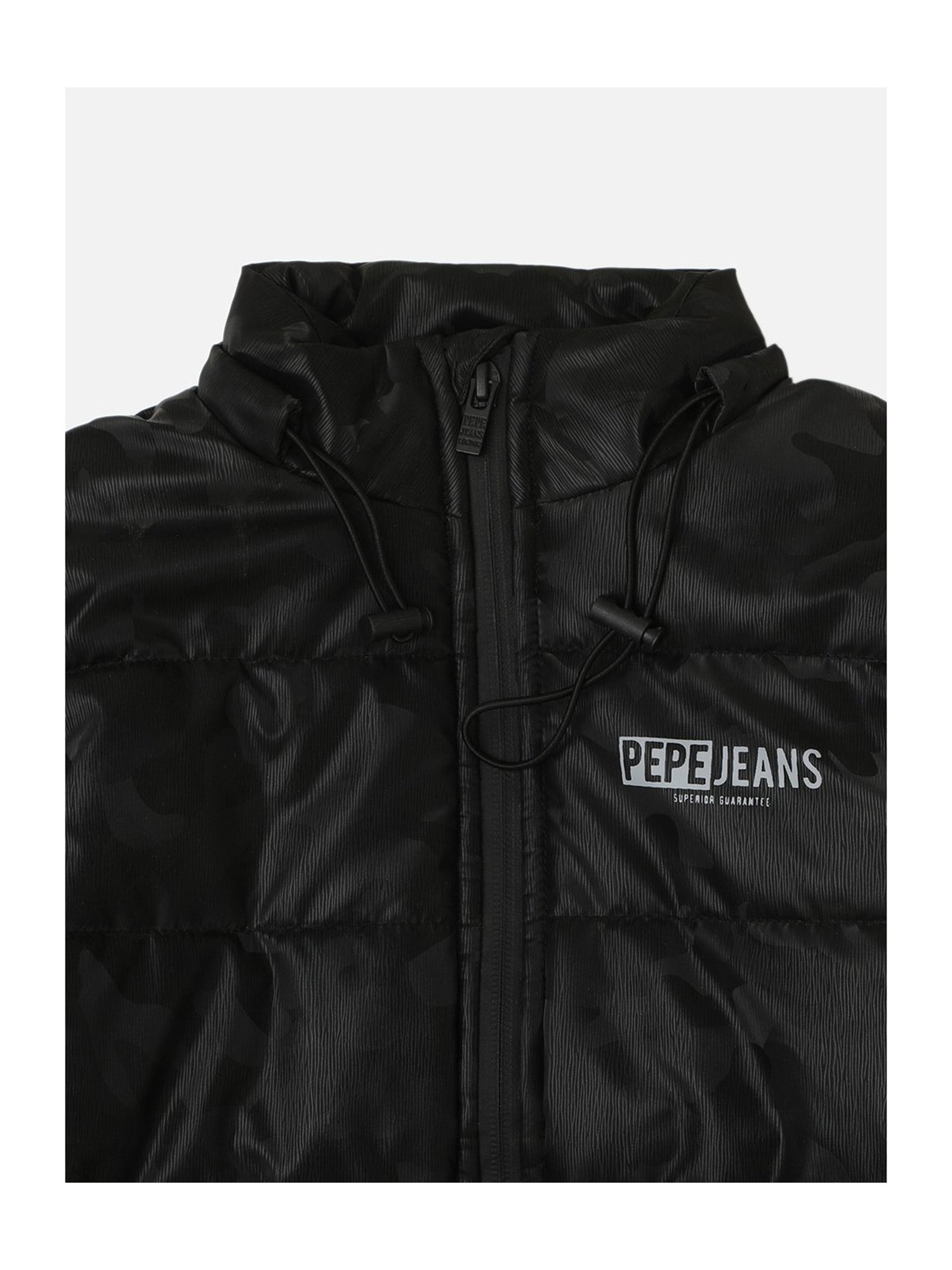 Pepe jeans Megan Leather Jacket Black | Dressinn