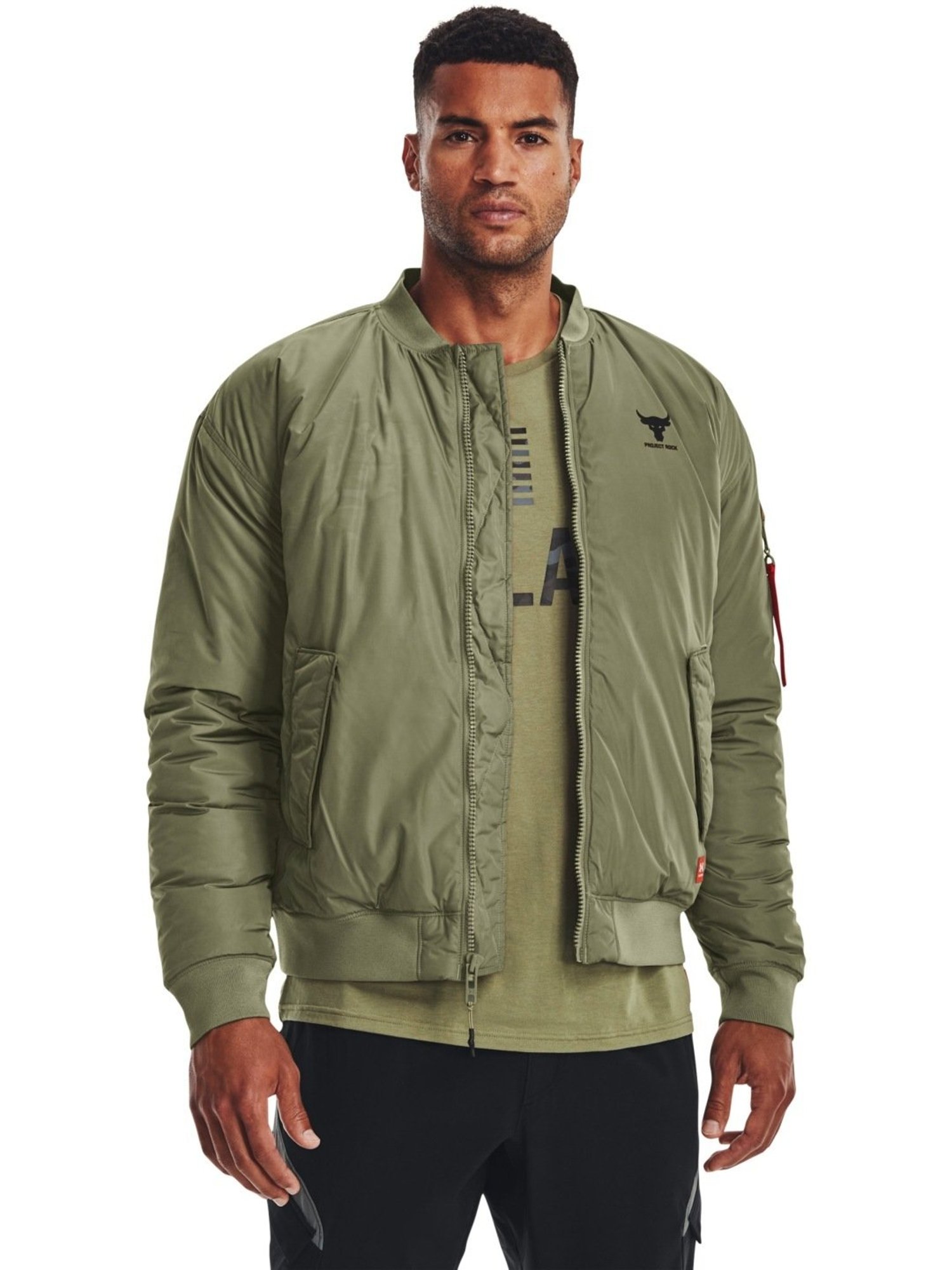 Olive green under store armour jacket