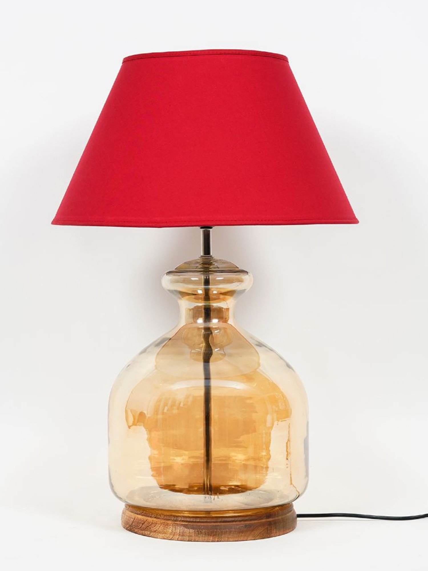 工芸品 Amberina Red amber Lamp Shade Amberina Red amber Lamp Shade