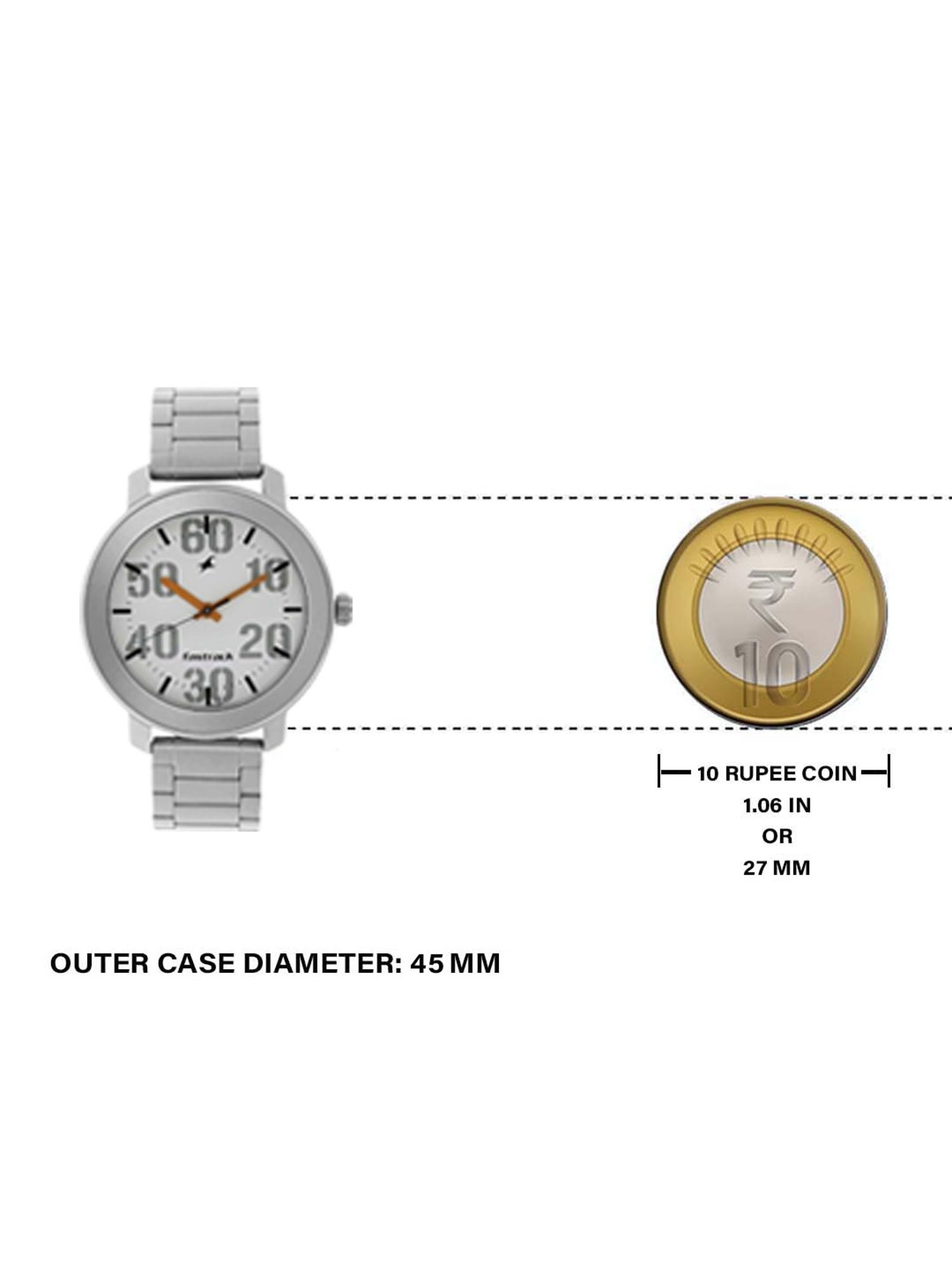 Fastrack 3121sm01 metal shop analog