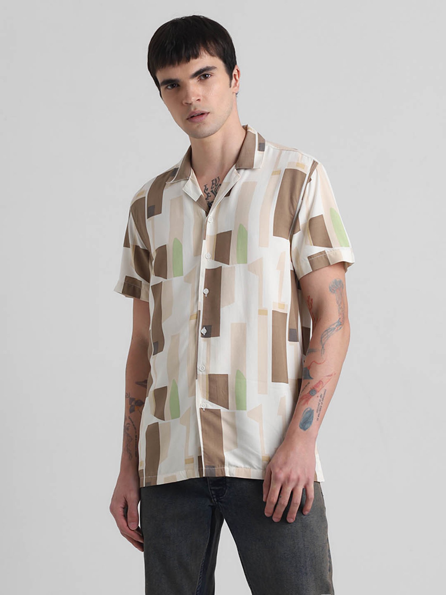 メンズウェア 8g shoot LOGO PRINT MOCK NECK SHIRT M Amazon.co.jp: 8G SHOOT ロゴプリント モックネック ゴルフ