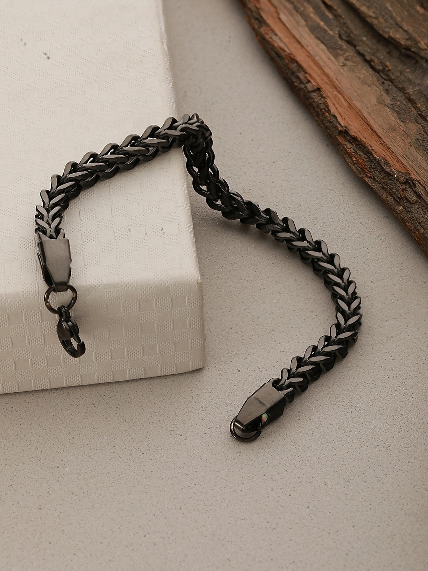 Mens Bracelets Thick Black Bracelet Chain Black Cuban Link Chain Bracelets  for Men 8mm Thick Steel Chains Gifts by Twistedpendant - Etsy