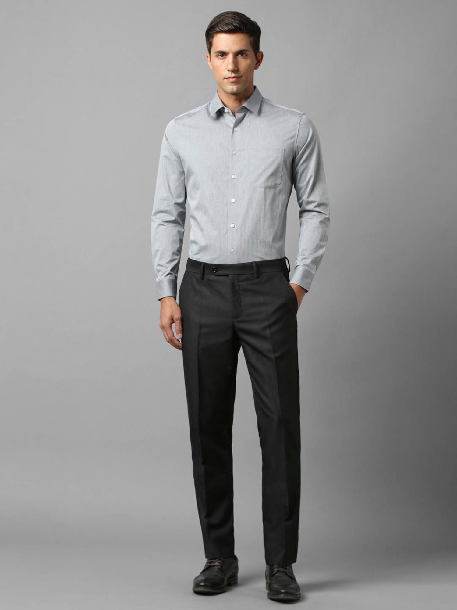 Bleecker Black Stretch Cotton Chino - Custom Fit Pants