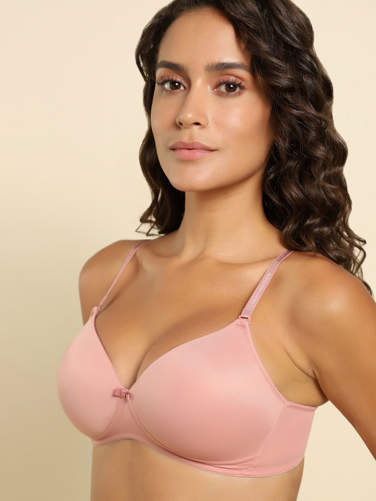 Buy Van Heusen Pink T-Shirt Bra for Women Online @ Tata CLiQ