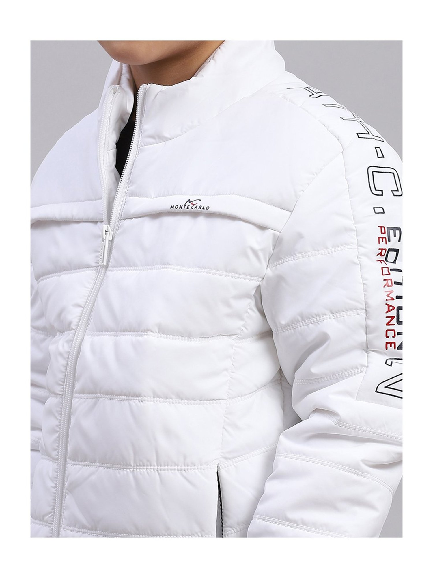 Buy MONTE CARLO Printed Polyester Regular Fit Men's Jacket | Shoppers Stop