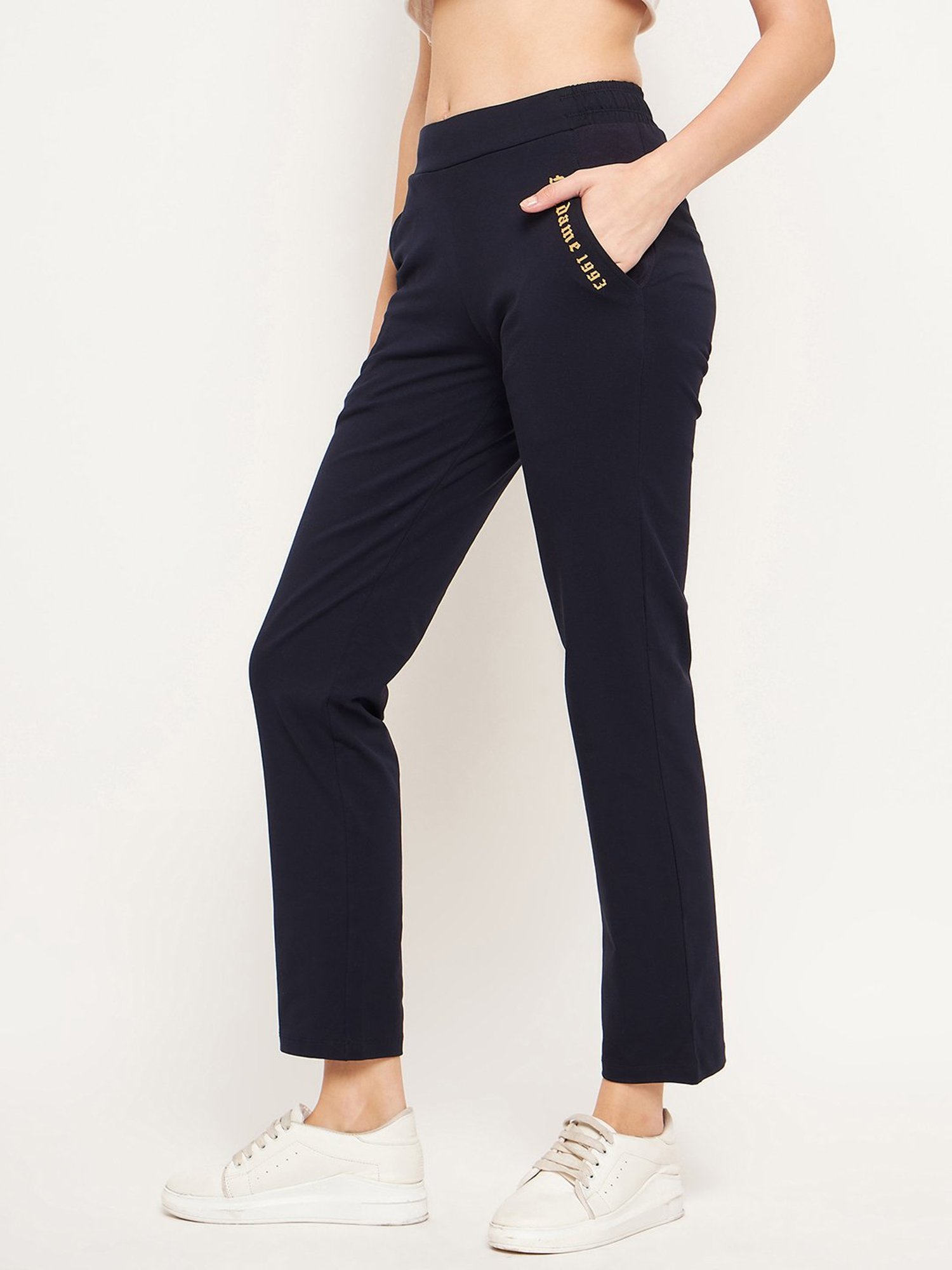 Zelocity by Zivame Blue Quick Dry Track Pants