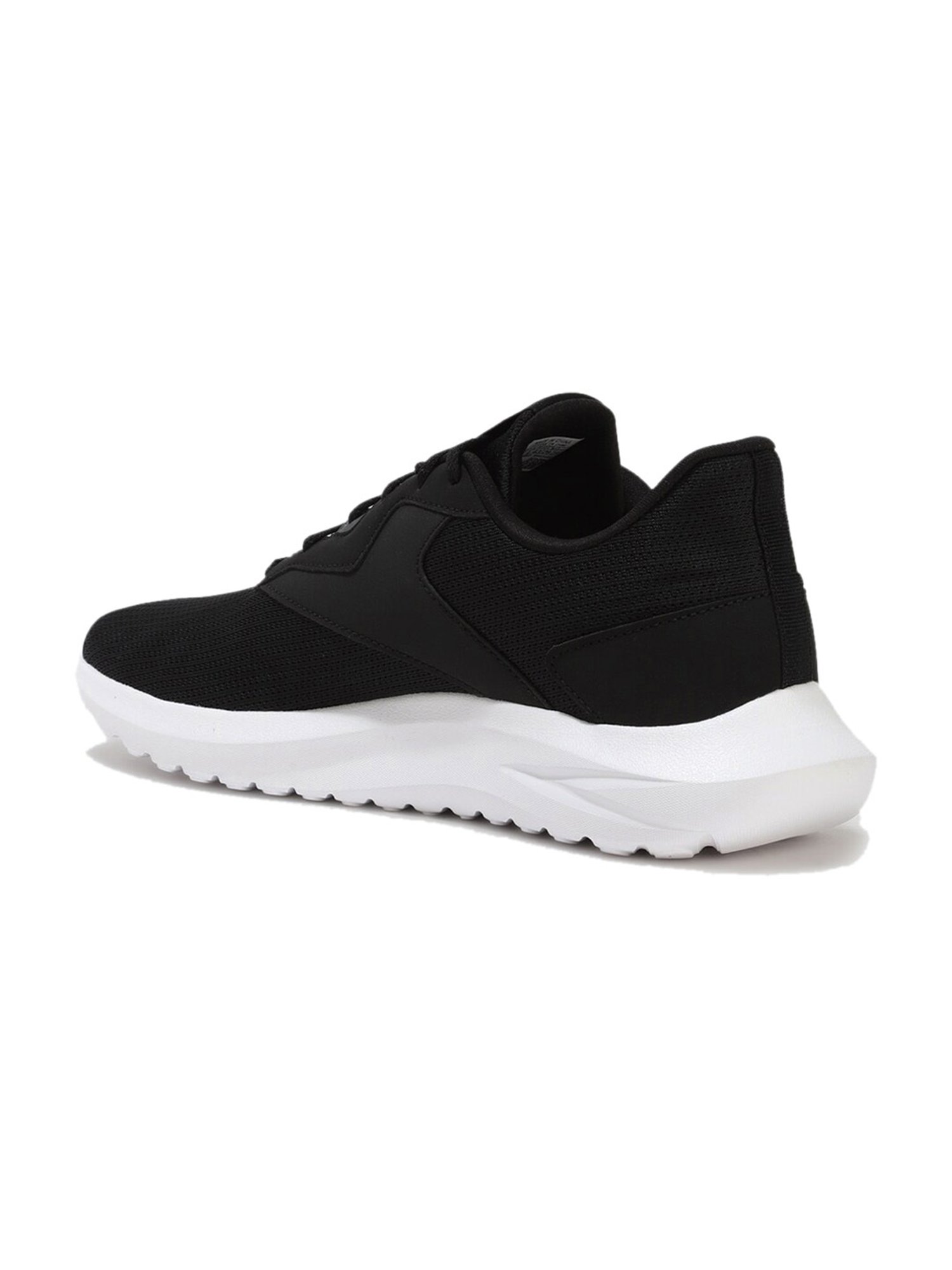 reebok racer black shoes