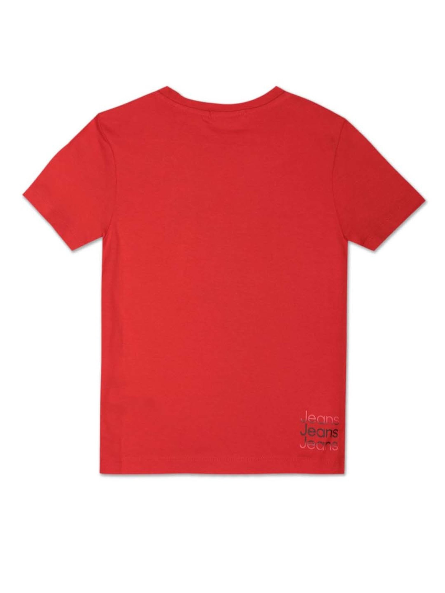 Red Calvin Klein Jeans T Shirt size S/P/Ch boys kids Box D