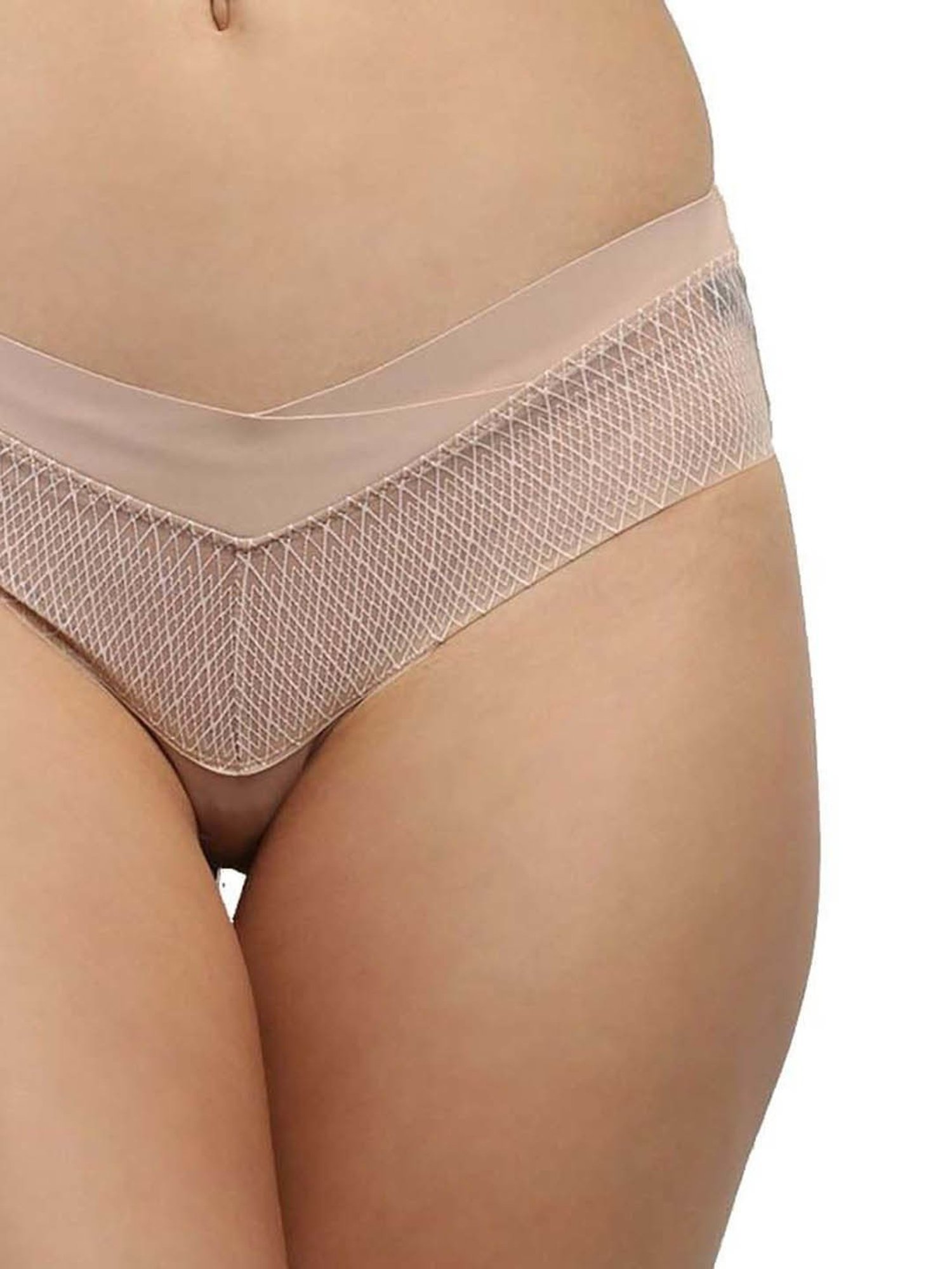 Buy Calvin Klein Underwear Honey Almond Regular Fit Panties for Women's  Online @ Tata CLiQ