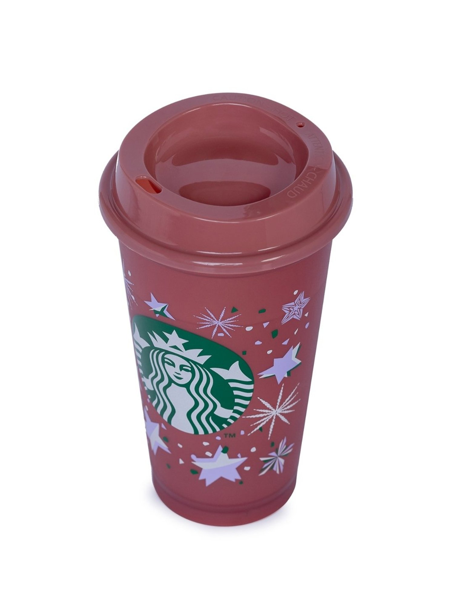 Starbucks Korea Elma Red Holiday Stainless Steel Cold Cup Tumbler